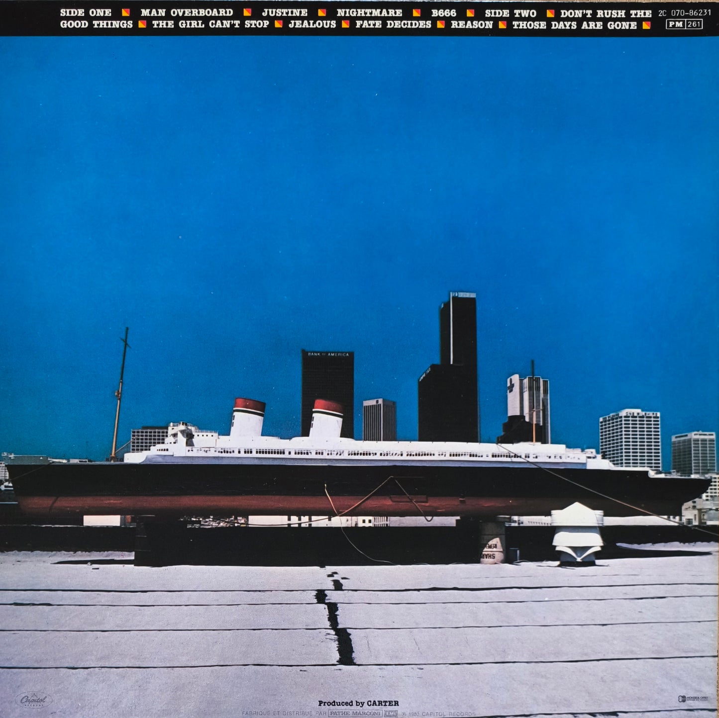 BOB WELCH - Man Overboard