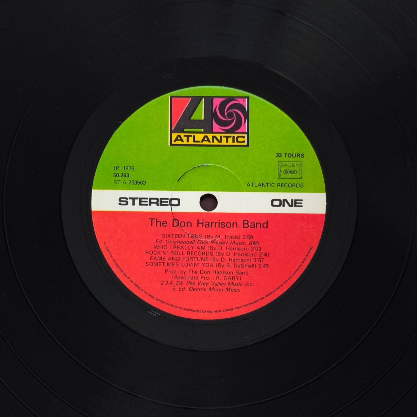 THE DON HARRISON BAND - The Don Harrison Band