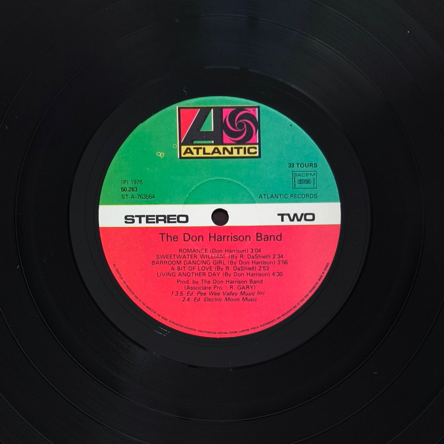 THE DON HARRISON BAND - The Don Harrison Band