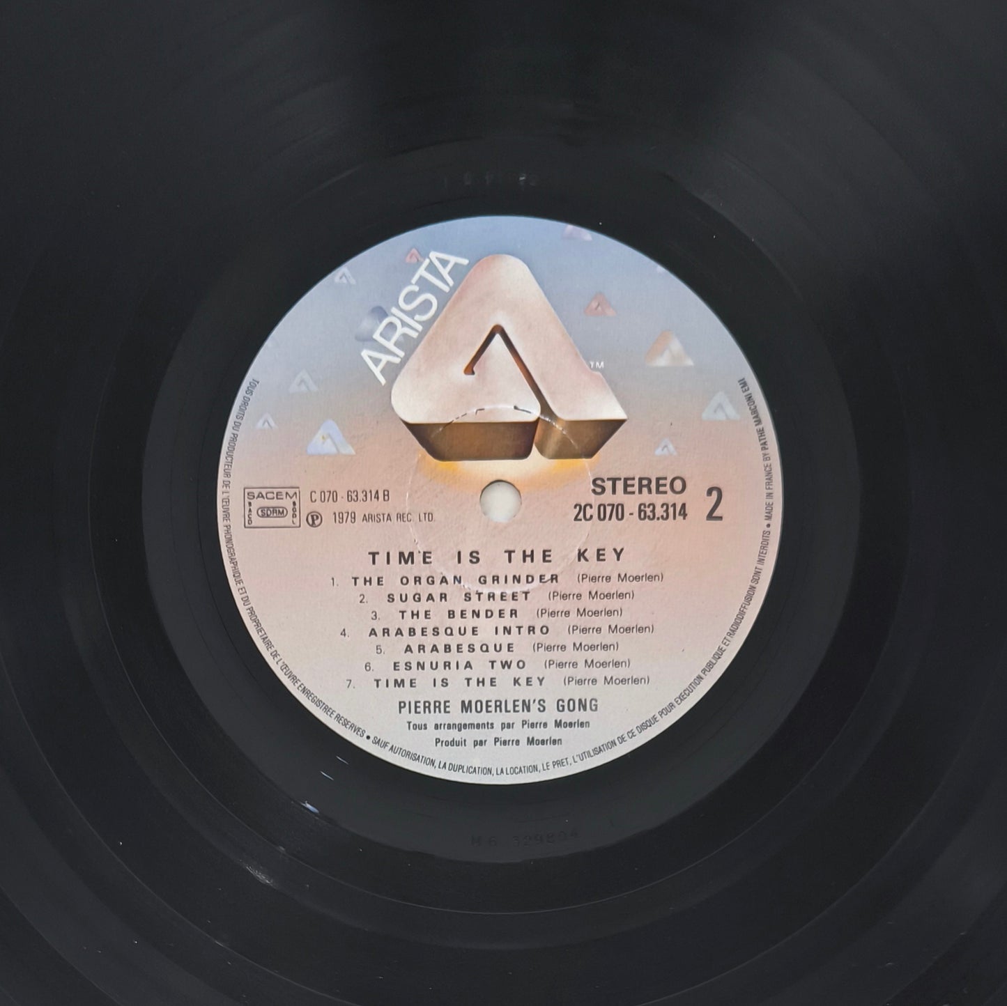 PIERRE MOERLEN'S GONG - Time Is The Key