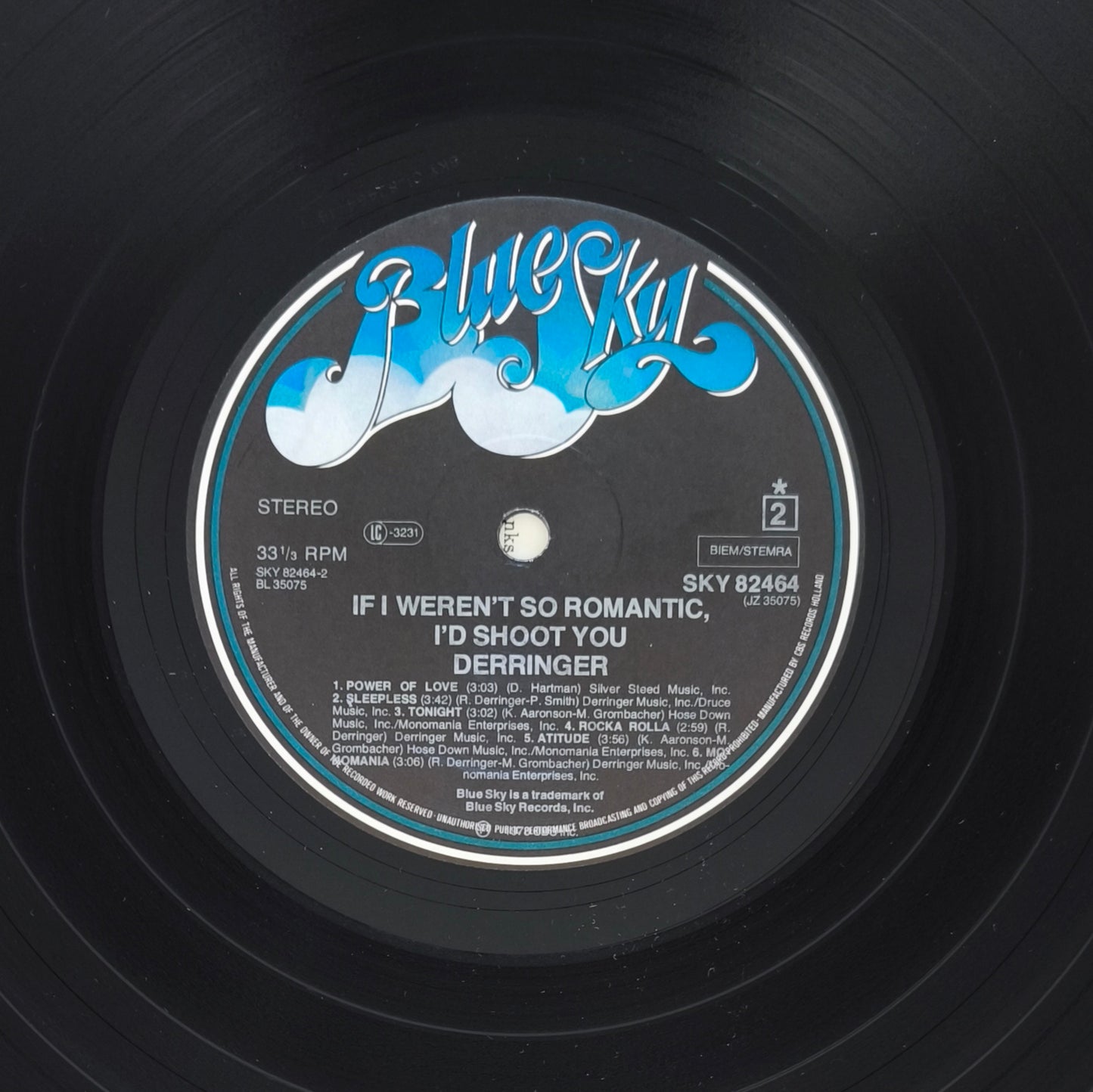 DERRINGER - If I Weren't So Romantic, I'd Shoot You