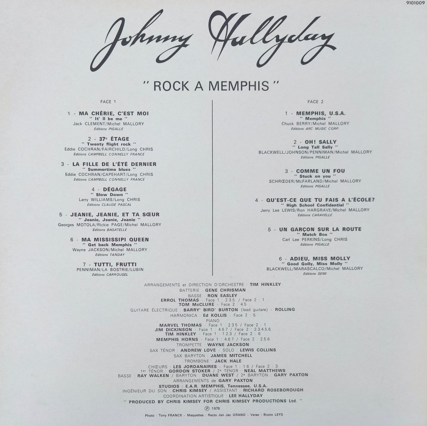 JOHNNY HALLYDAY - Rock A Memphis