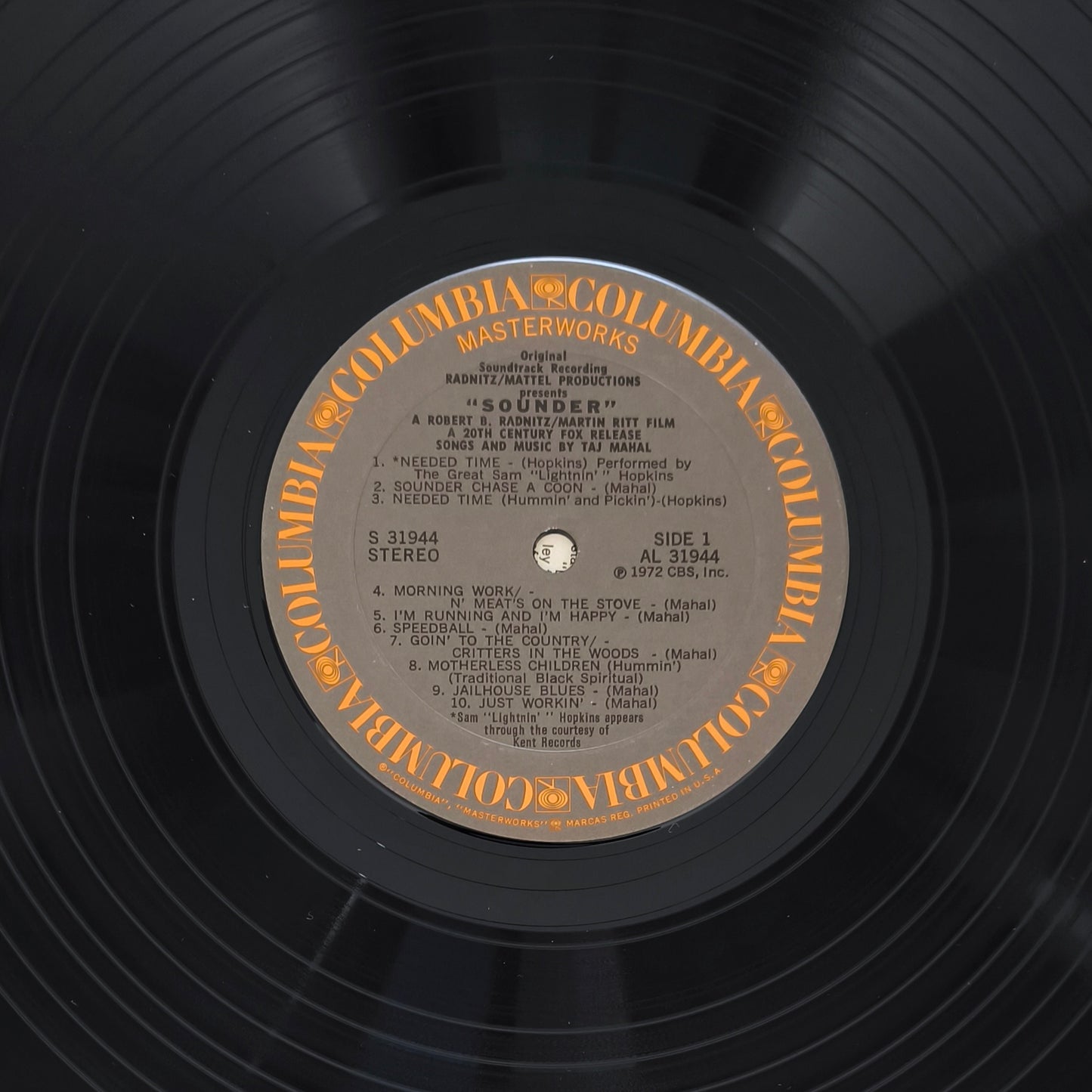TAJ MAHAL - Sounder (Original Soundtrack Recording)