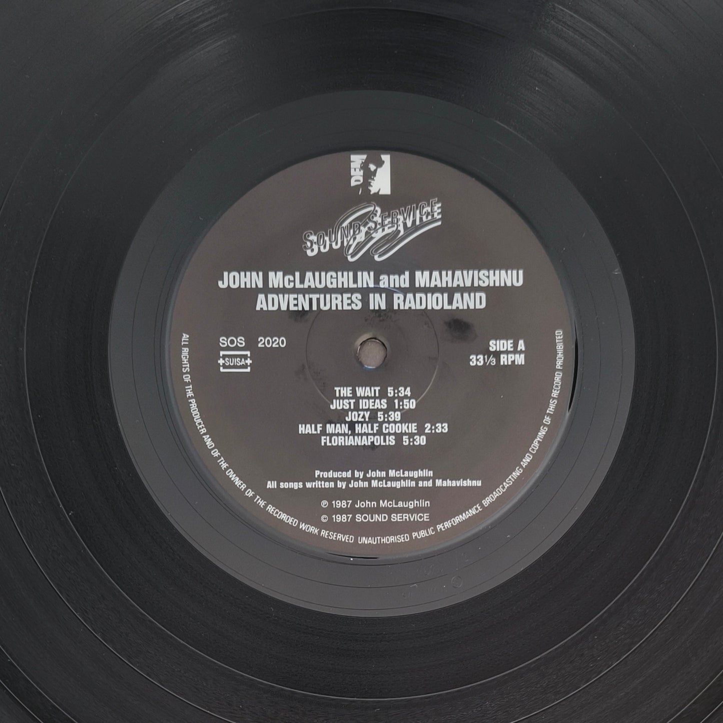 JOHN McLAUGHLIN and MAHAVISHNU - Adventures In Radioland