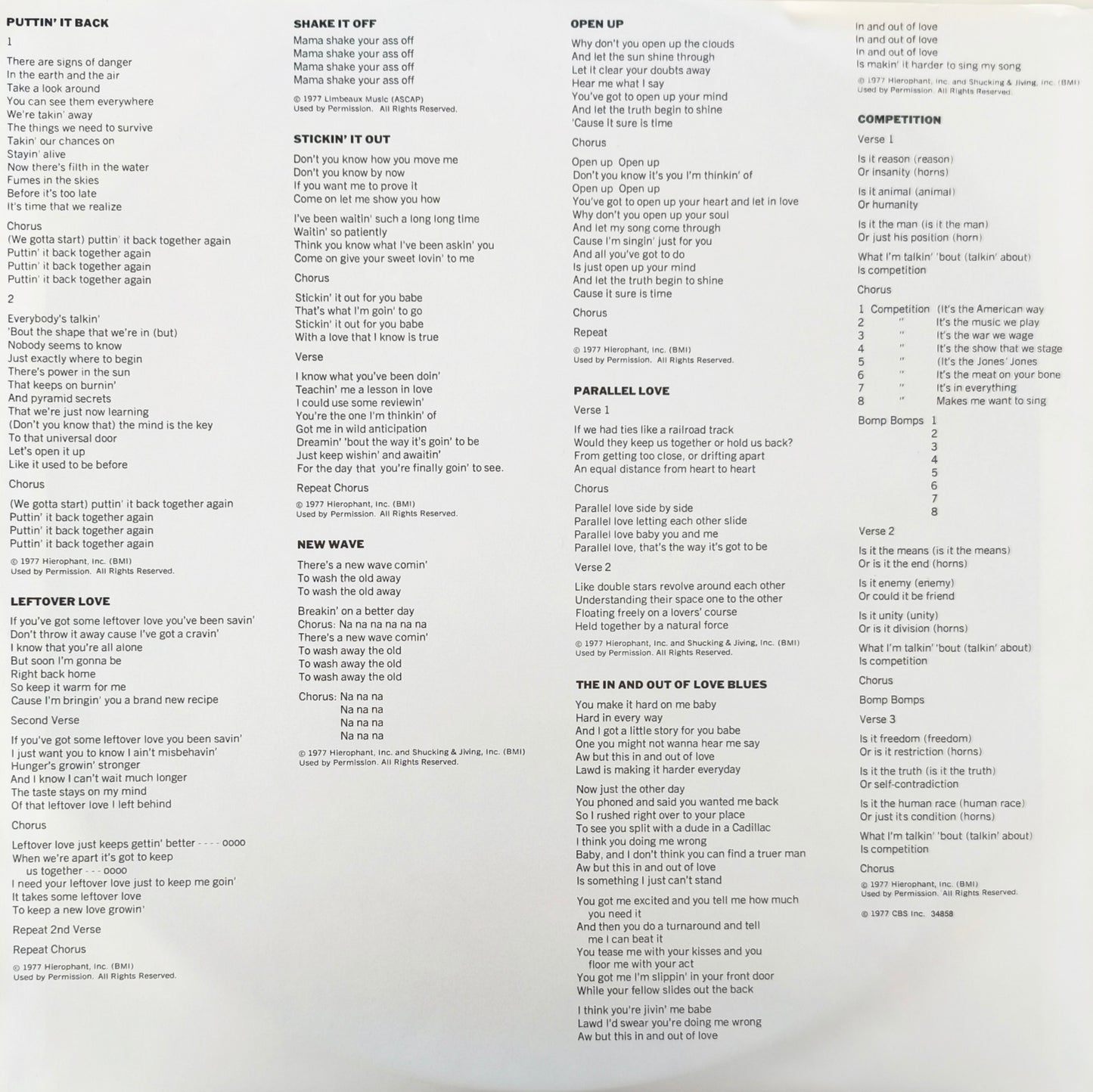 EDGAR WINTER'S WHITE TRASH - Recycled (pressage US)