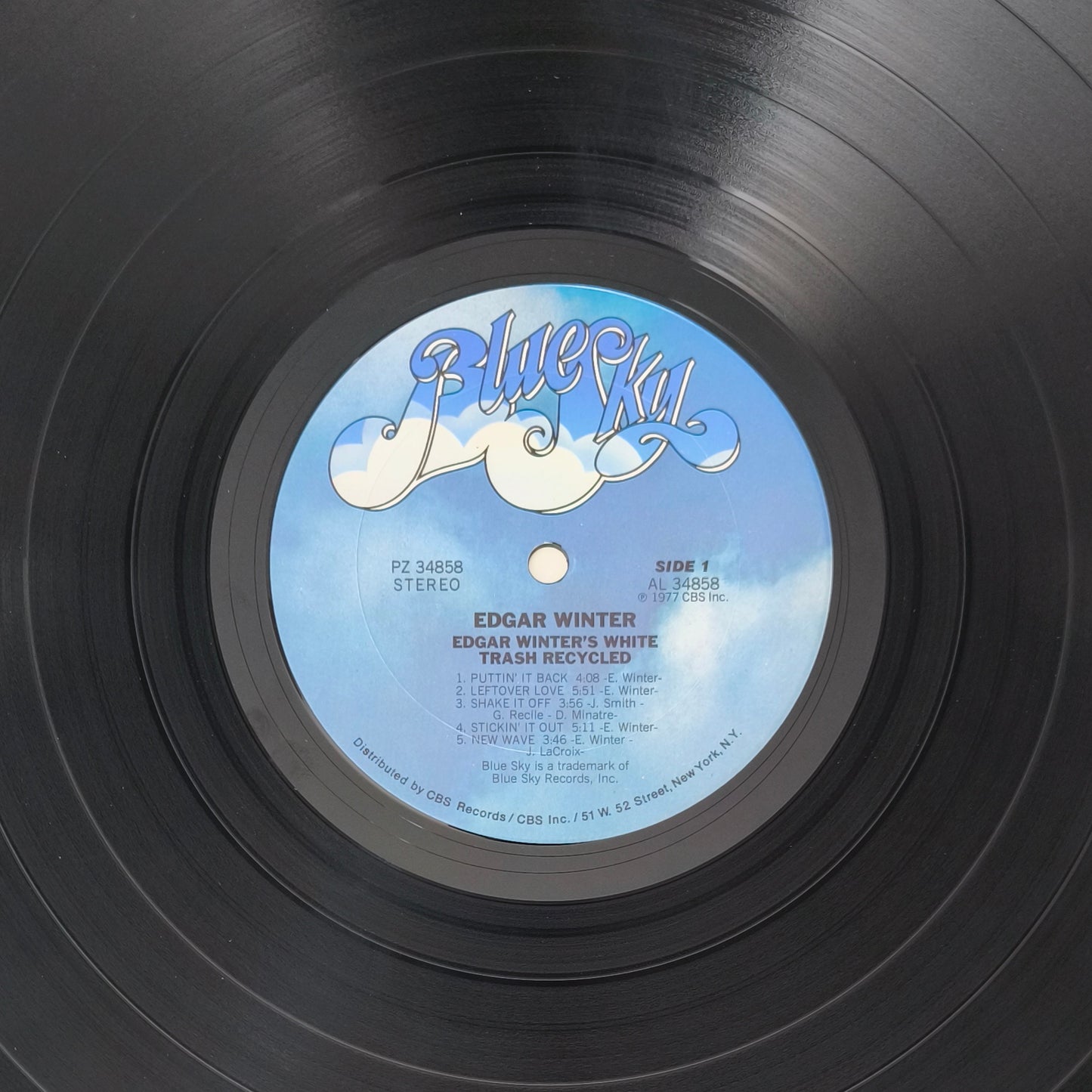 EDGAR WINTER'S WHITE TRASH - Recycled (pressage US)