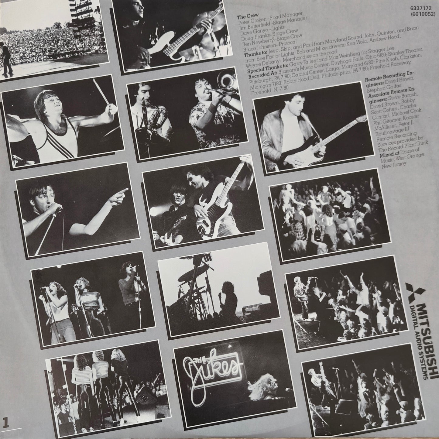 SOUTHSIDE JOHNNY AND THE ASBURY JUKES - Live (Reach Up And Touch The Sky)