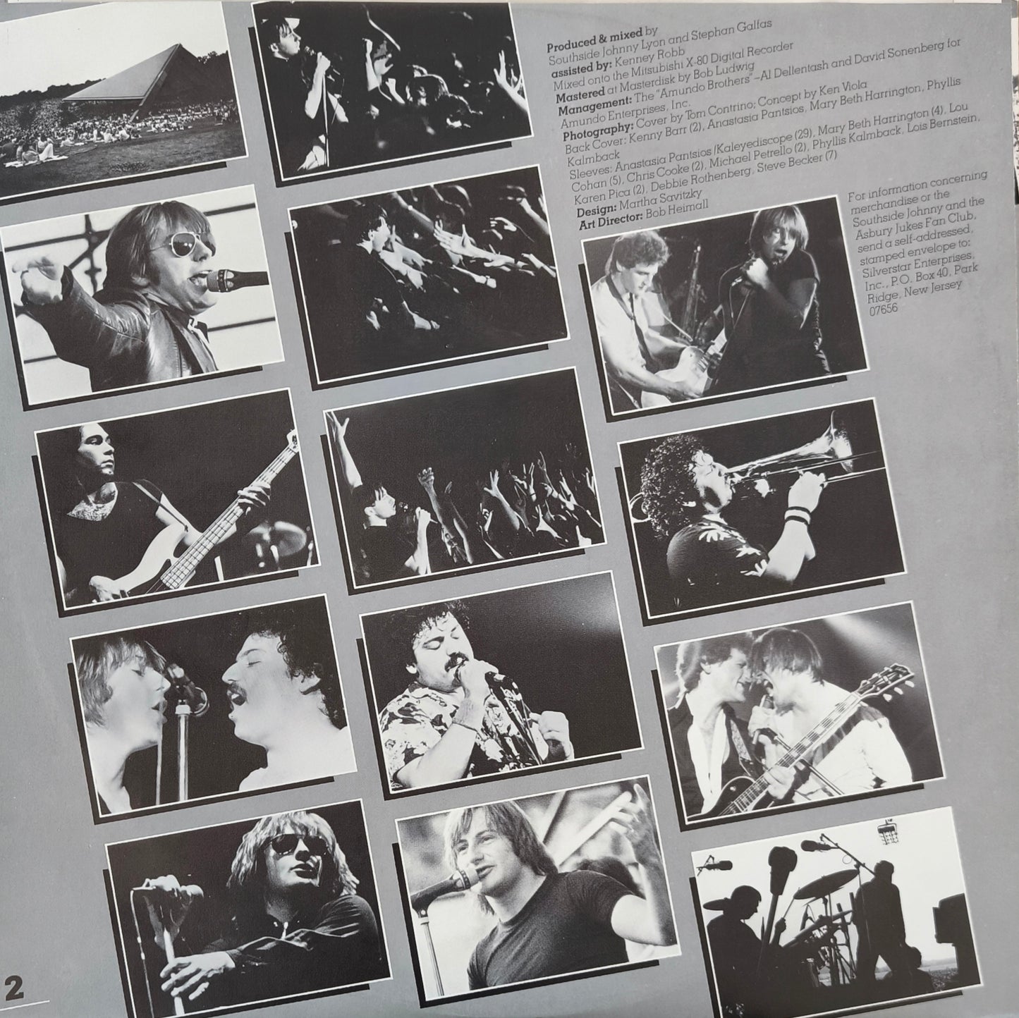 SOUTHSIDE JOHNNY AND THE ASBURY JUKES - Live (Reach Up And Touch The Sky)