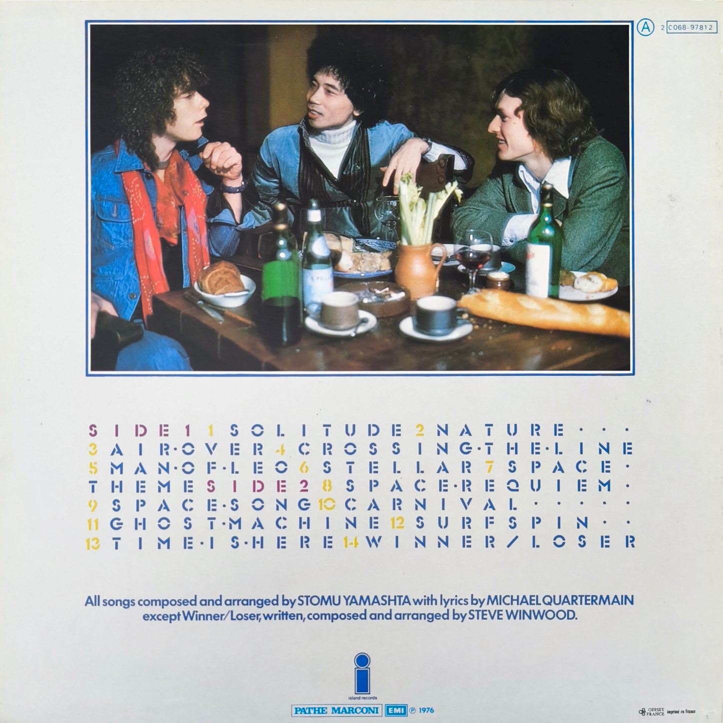 STOMU YAMASHTA / STEVE WINWOOD / MICHAEL SHRIEVE - Go