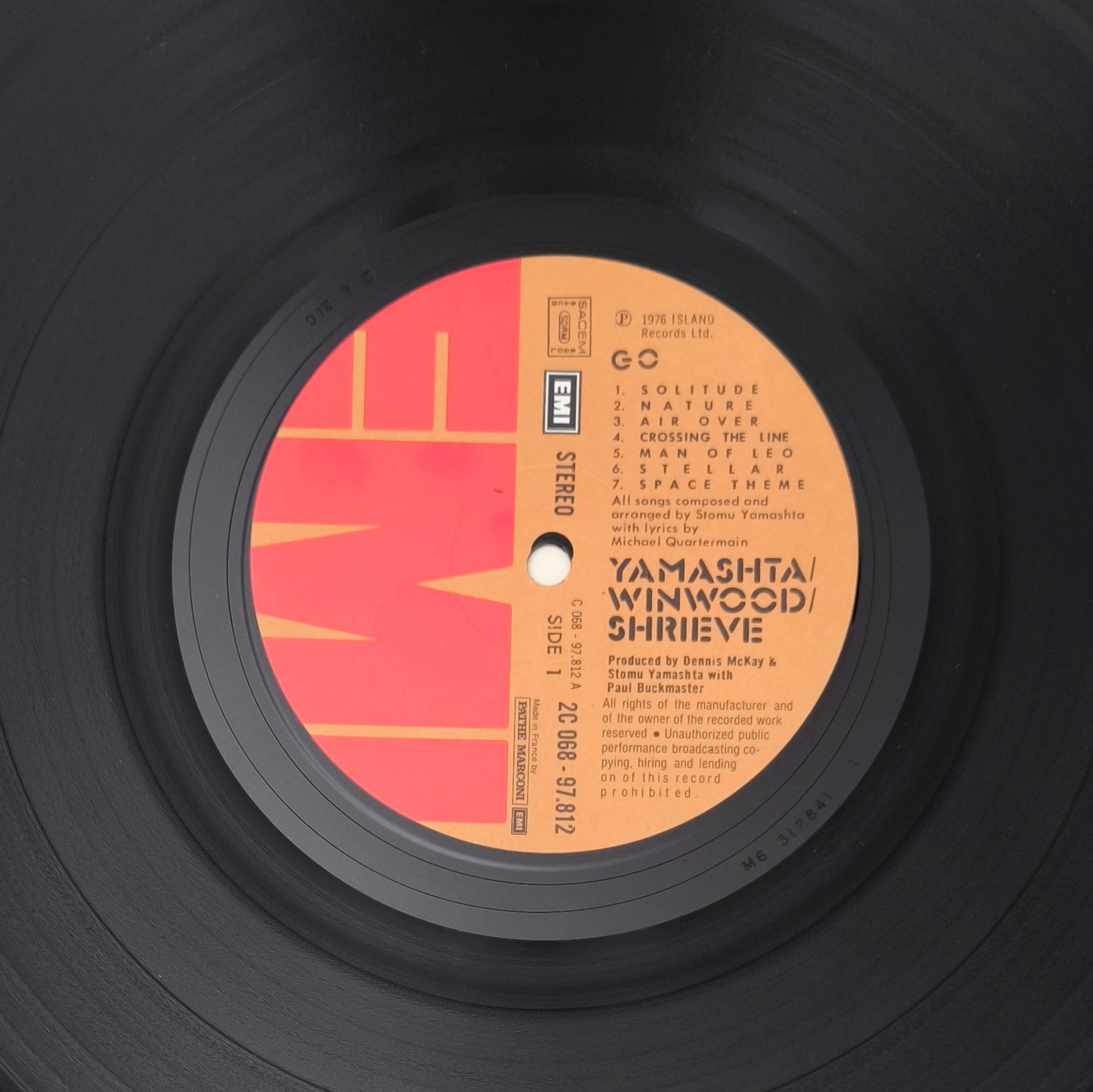 STOMU YAMASHTA / STEVE WINWOOD / MICHAEL SHRIEVE - Go