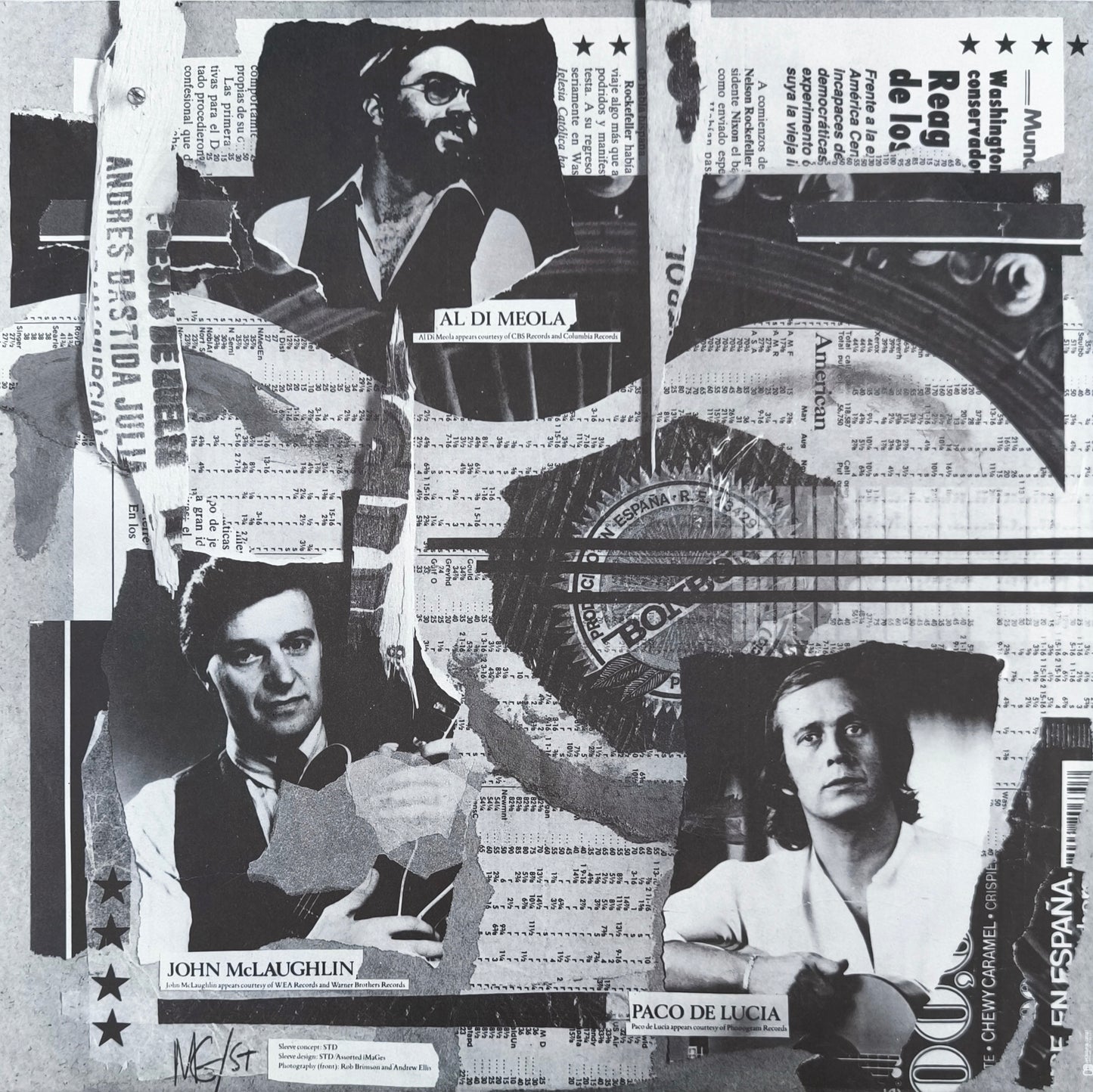 JOHN McLAUGHLIN, AL DI MEOLA, PACO DE LUCIA - Passion, Grace & Fire