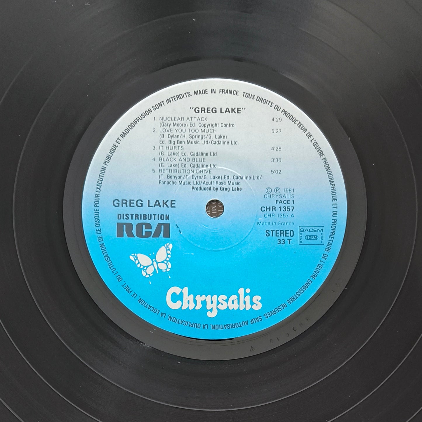 GREG LAKE - Greg Lake