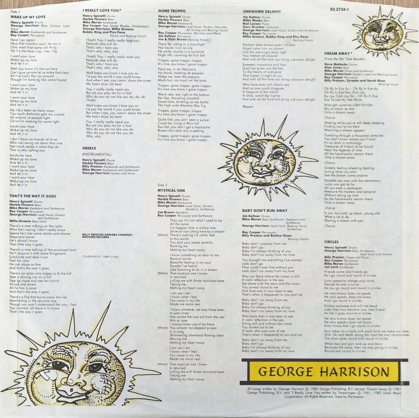 GEORGE HARRISON - Gone Troppo