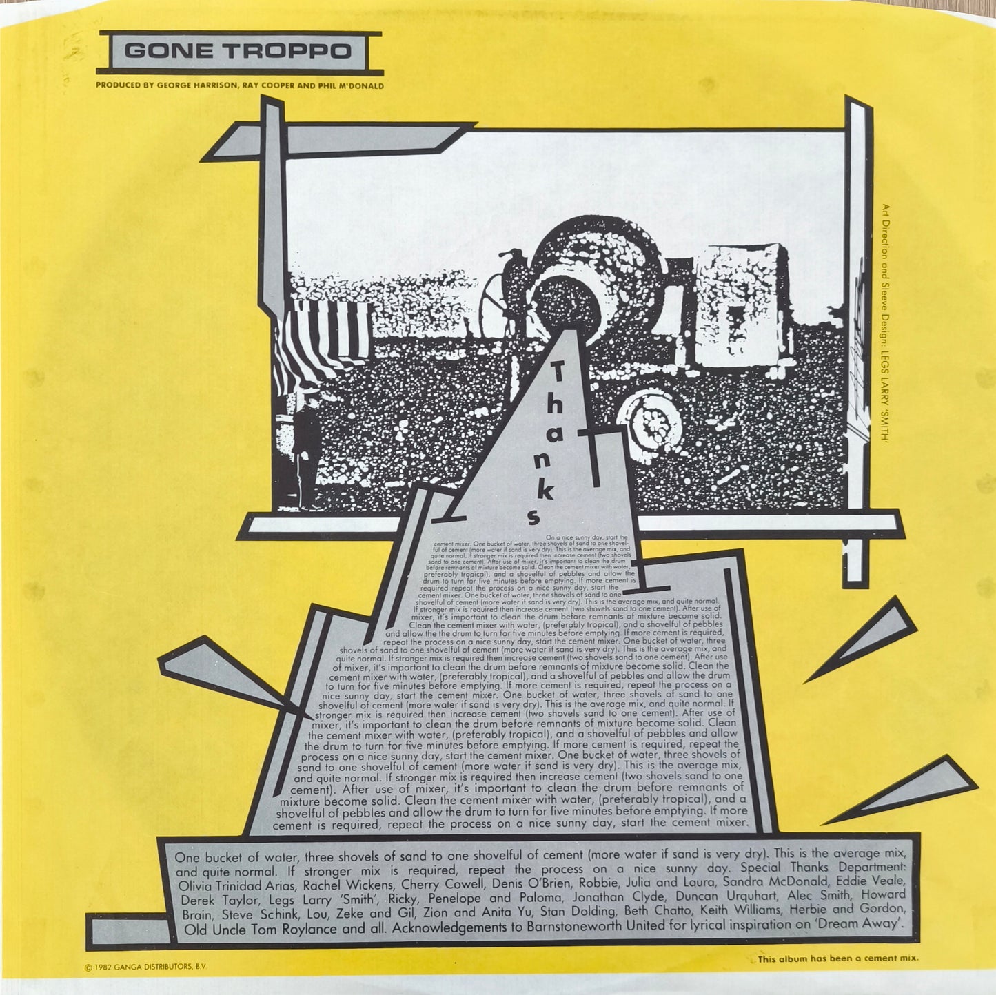GEORGE HARRISON - Gone Troppo