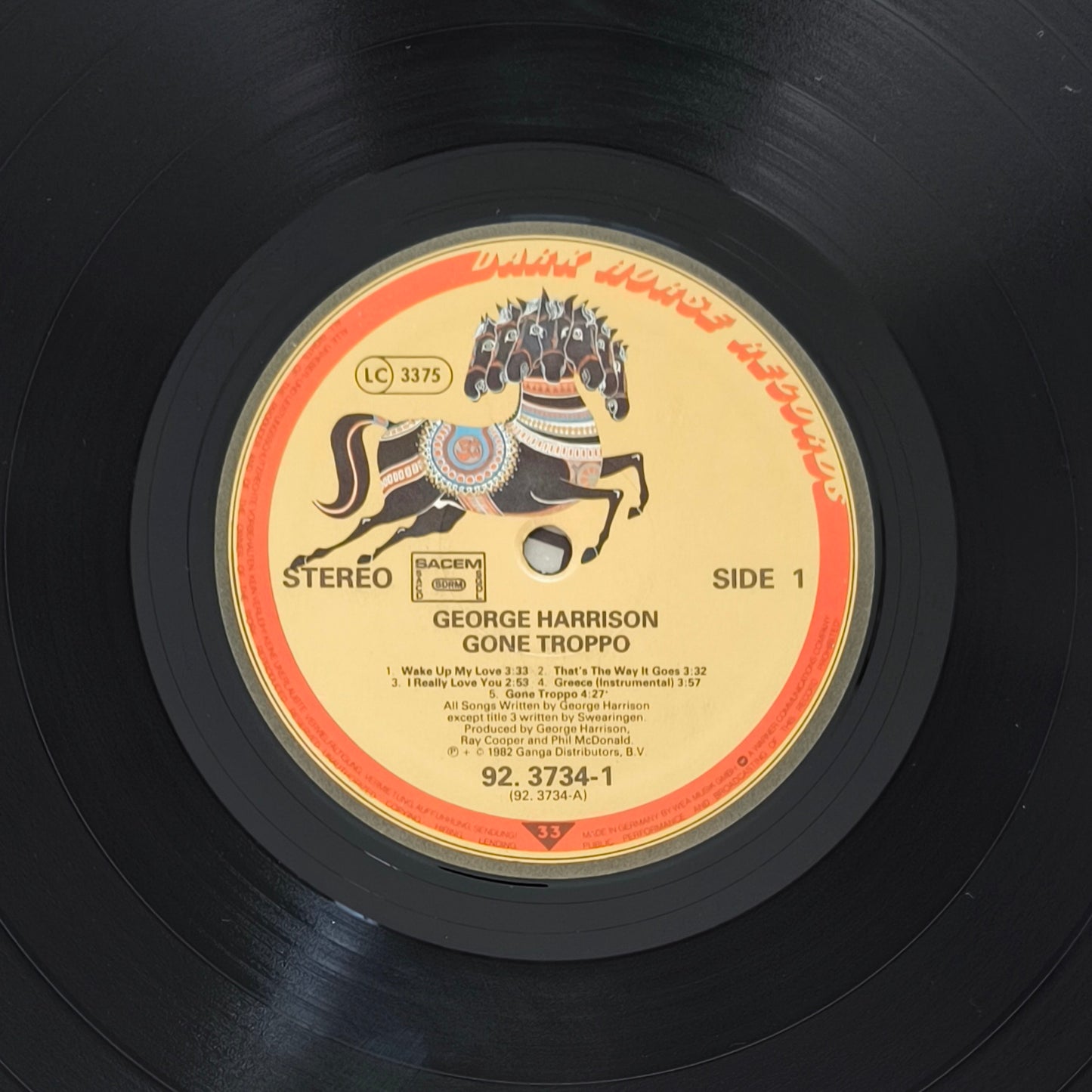 GEORGE HARRISON - Gone Troppo