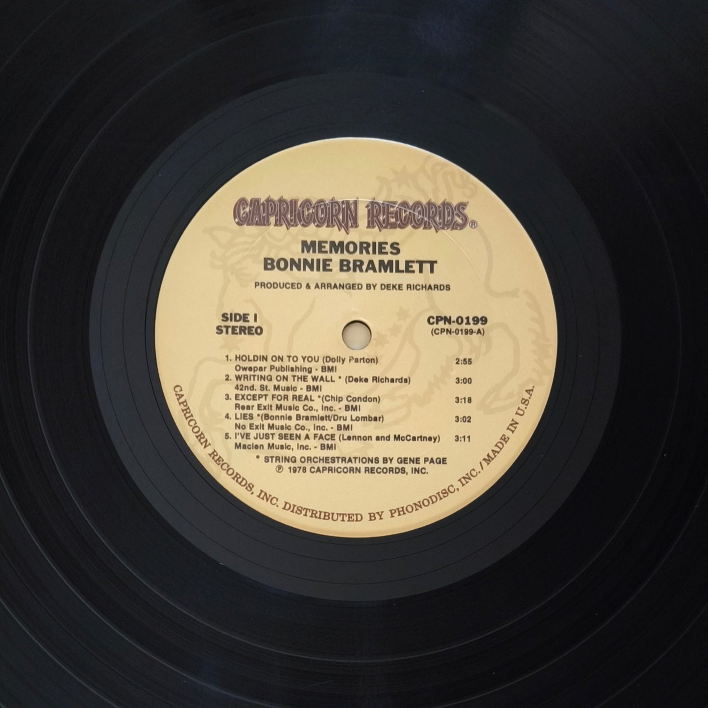BONNIE BRAMLETT - Memories