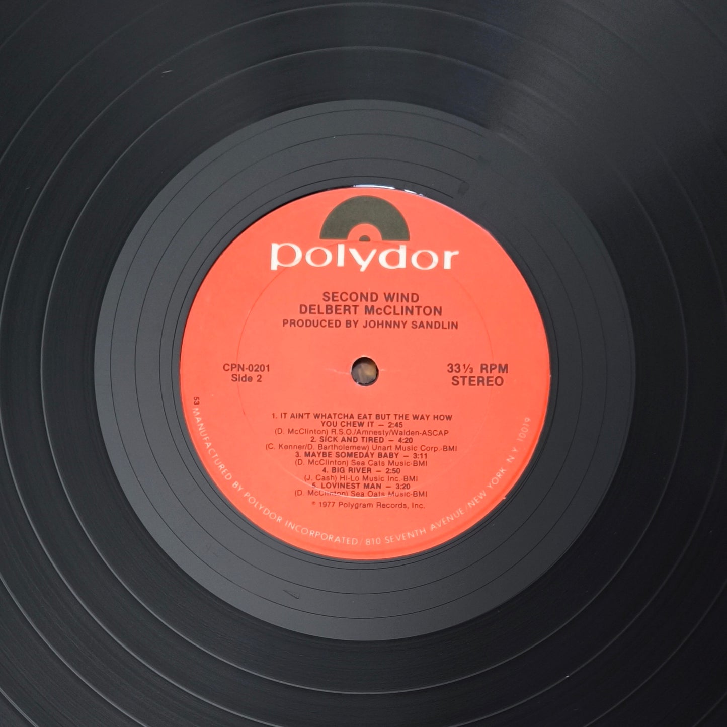 DELBERT McCLINTON - Second Wind