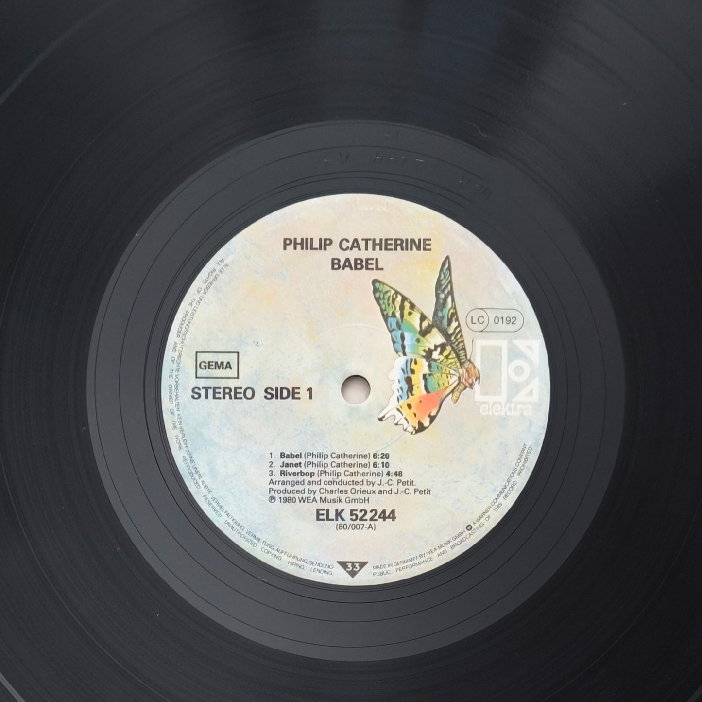 PHILIP CATHERINE - Babel