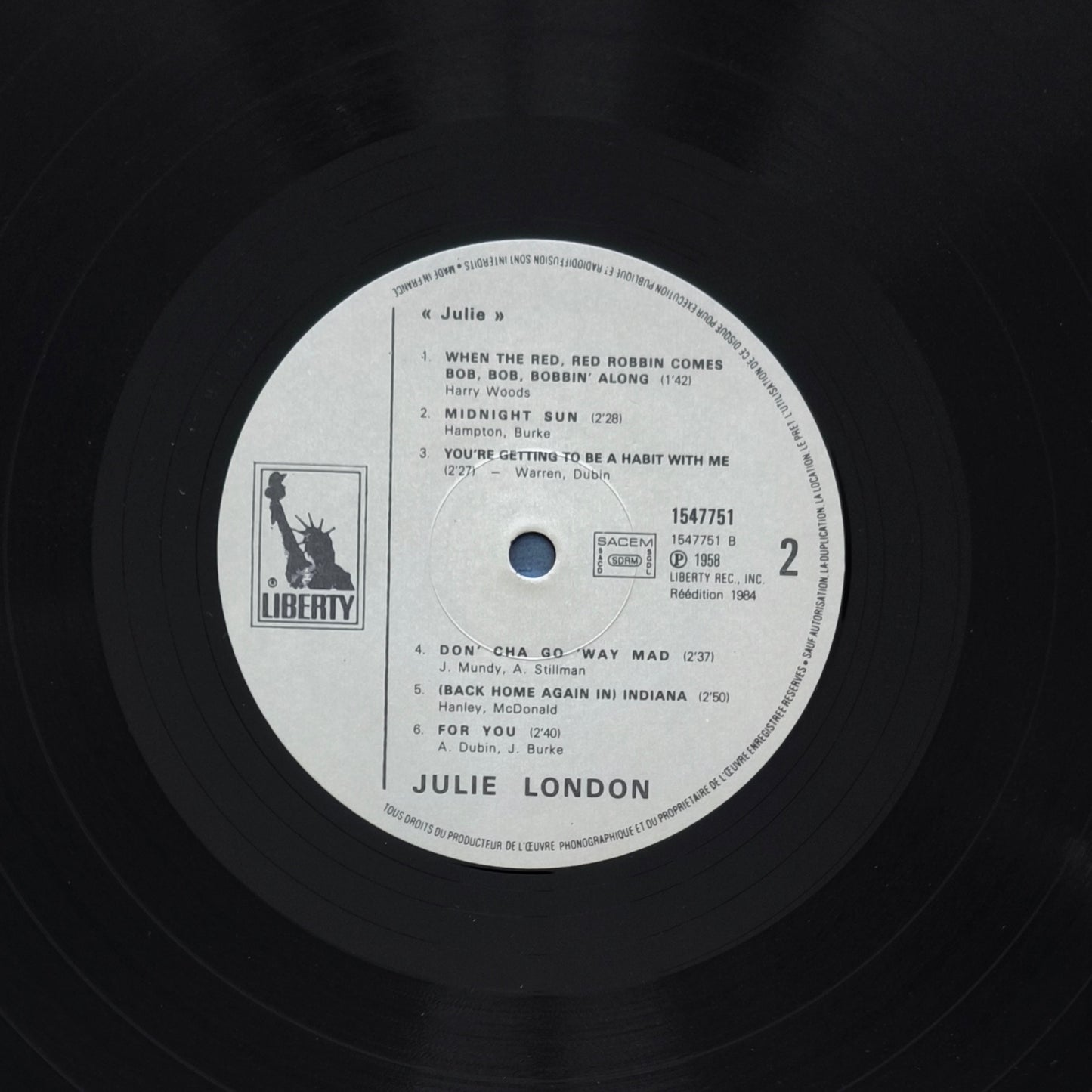 JULIE LONDON - Julie