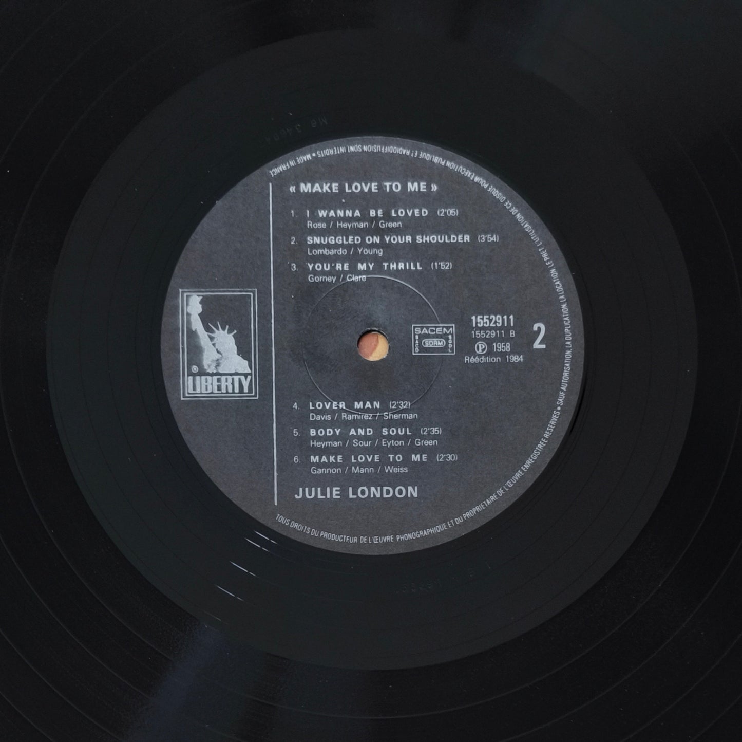 JULIE LONDON - Make Love To Me