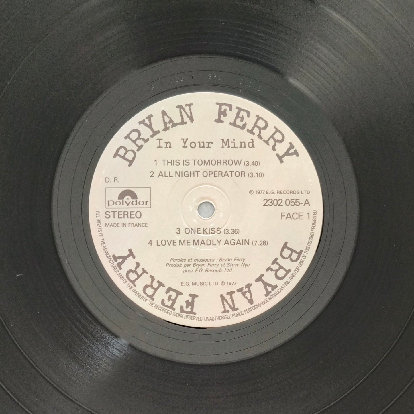 BRYAN FERRY - In Your Mind