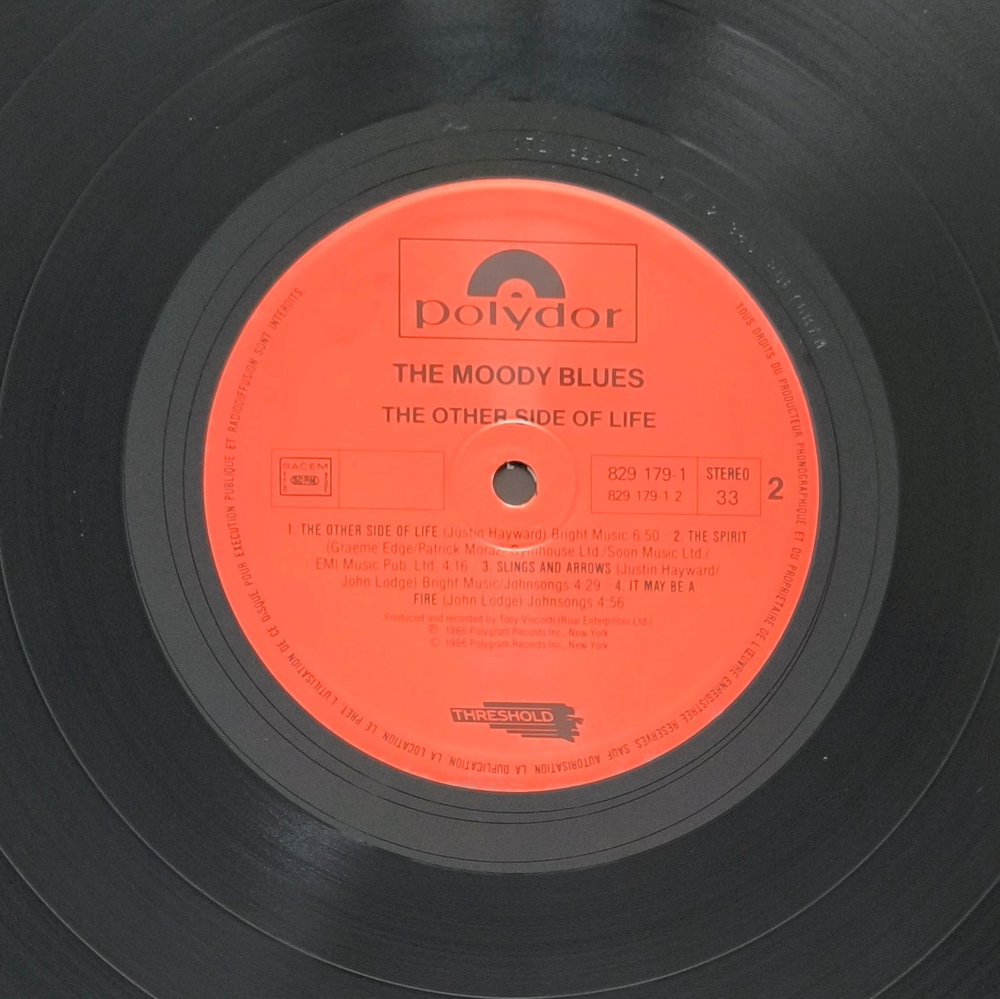 THE MOODY BLUES - The Other Side Of Life