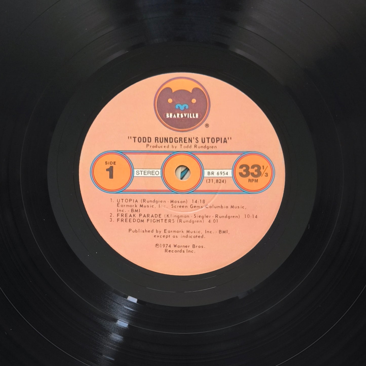 TODD RUNDGREN'S UTOPIA - Todd Rundgren's Utopia (pressage US)