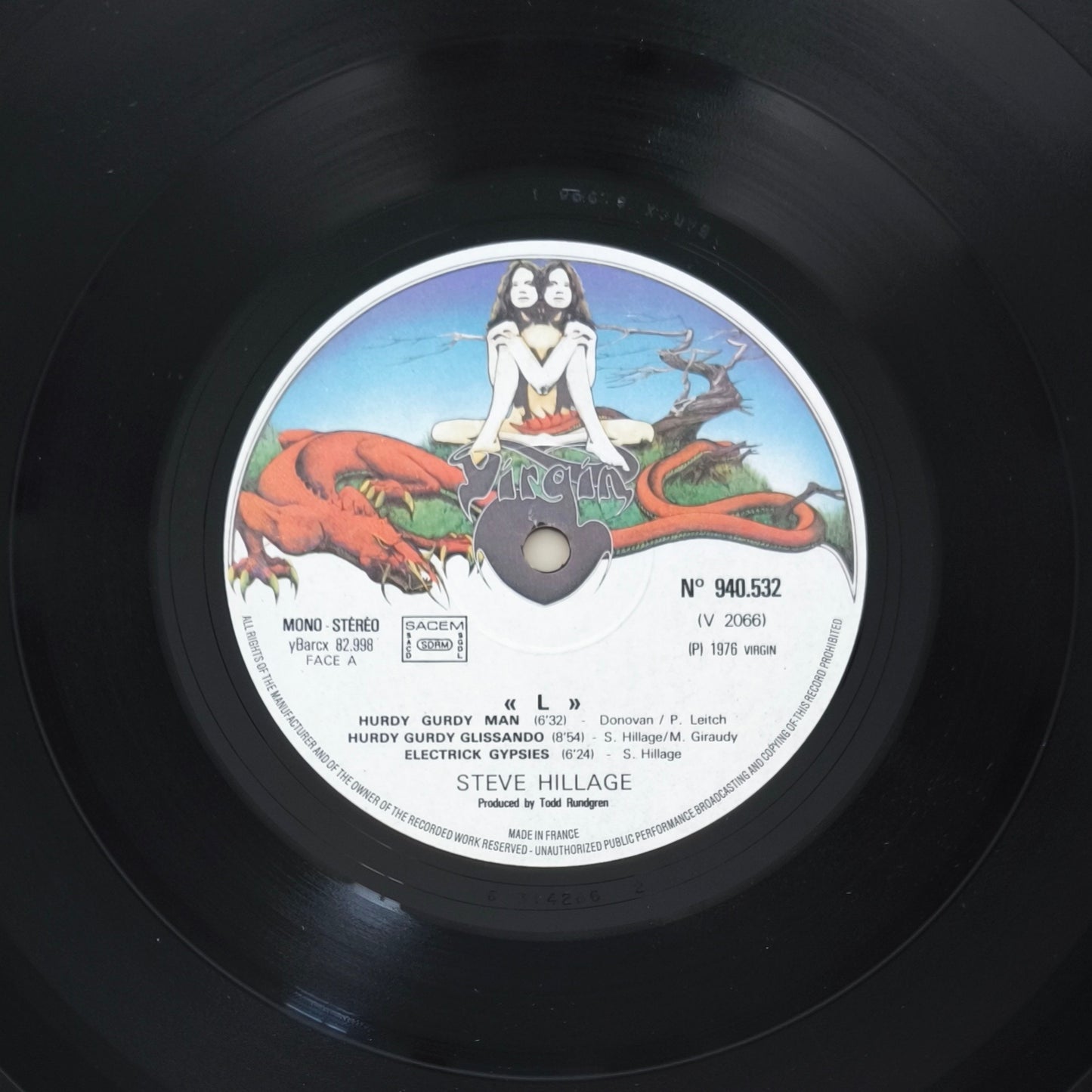 STEVE HILLAGE - L