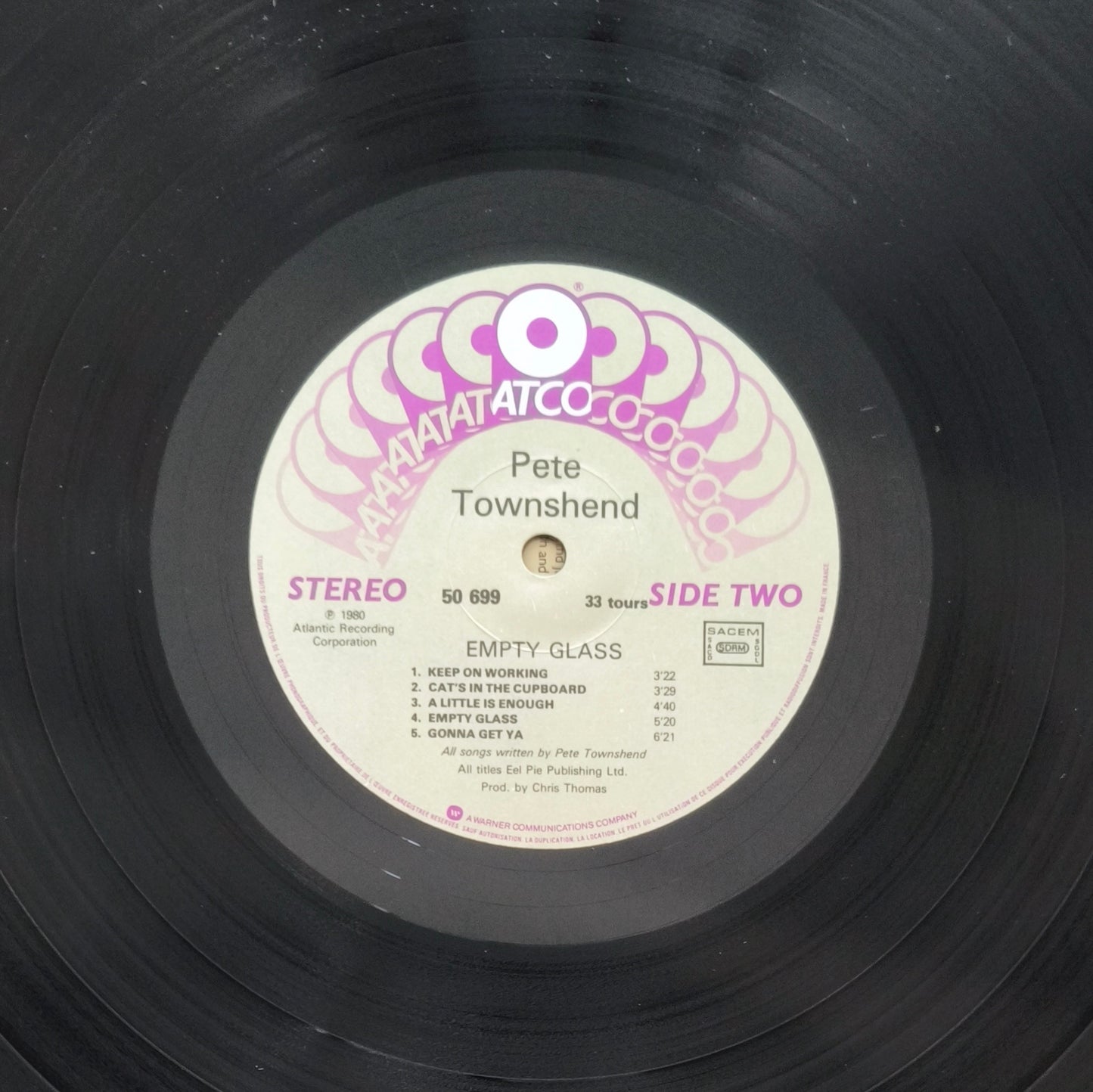 PETE TOWNSHEND - Empty Glass