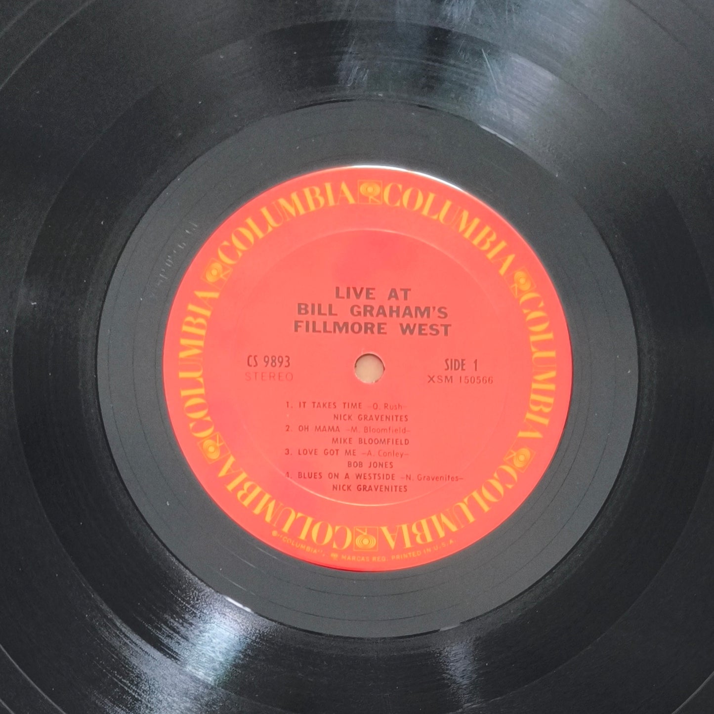 LIVE AT BILL GRAHAM'S FILLMORE WEST