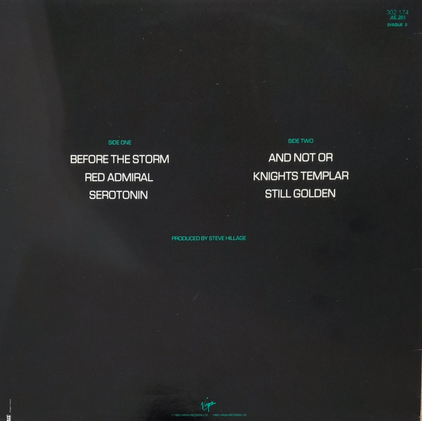 STEVE HILLAGE - For To Next / And Not Or (2 vinyles séparés)