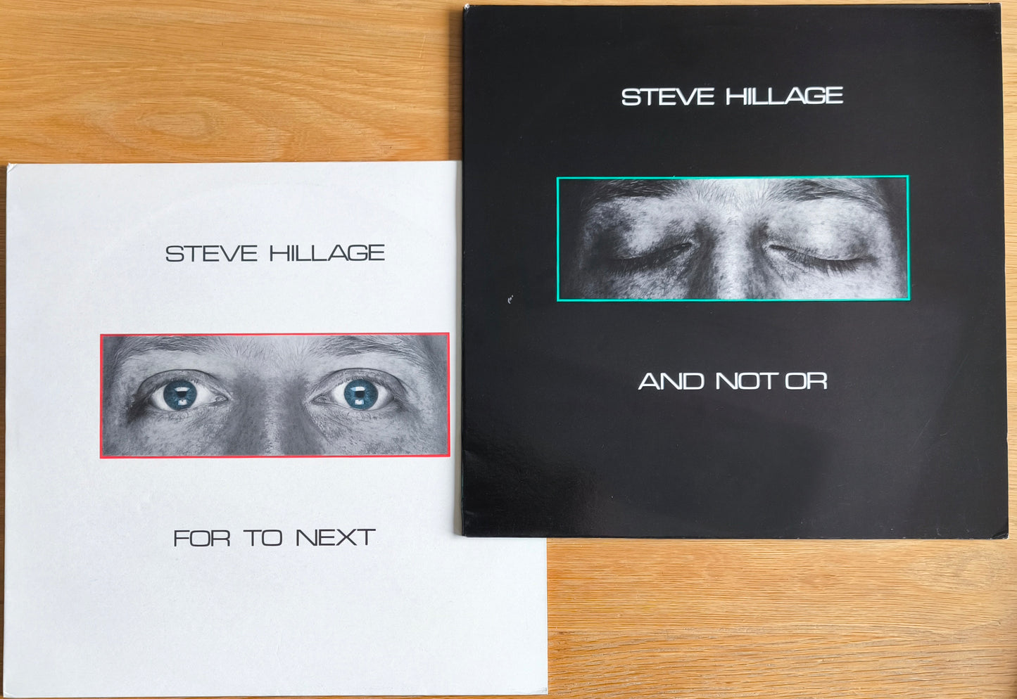 STEVE HILLAGE - For To Next / And Not Or (2 vinyles séparés)