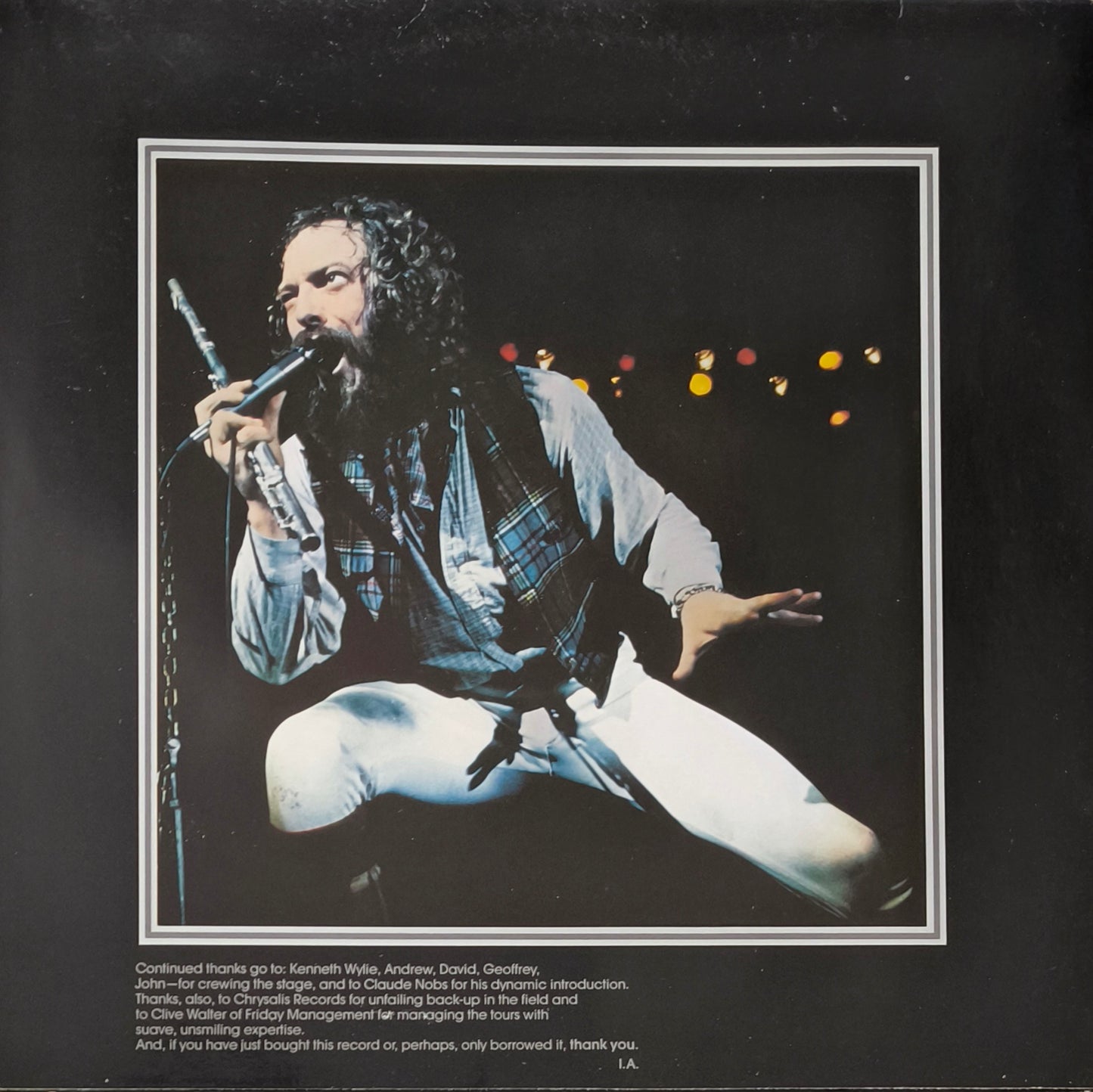 JETHRO TULL - Live - Bursting Out