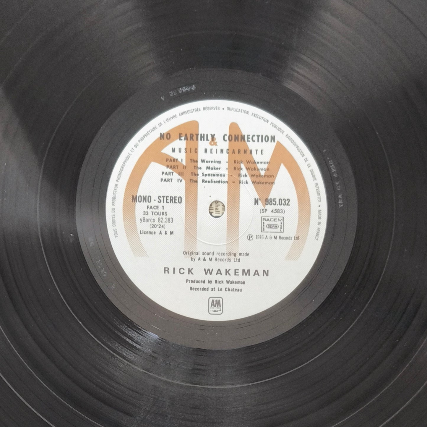 RICK WAKEMAN - No Earthly Connection