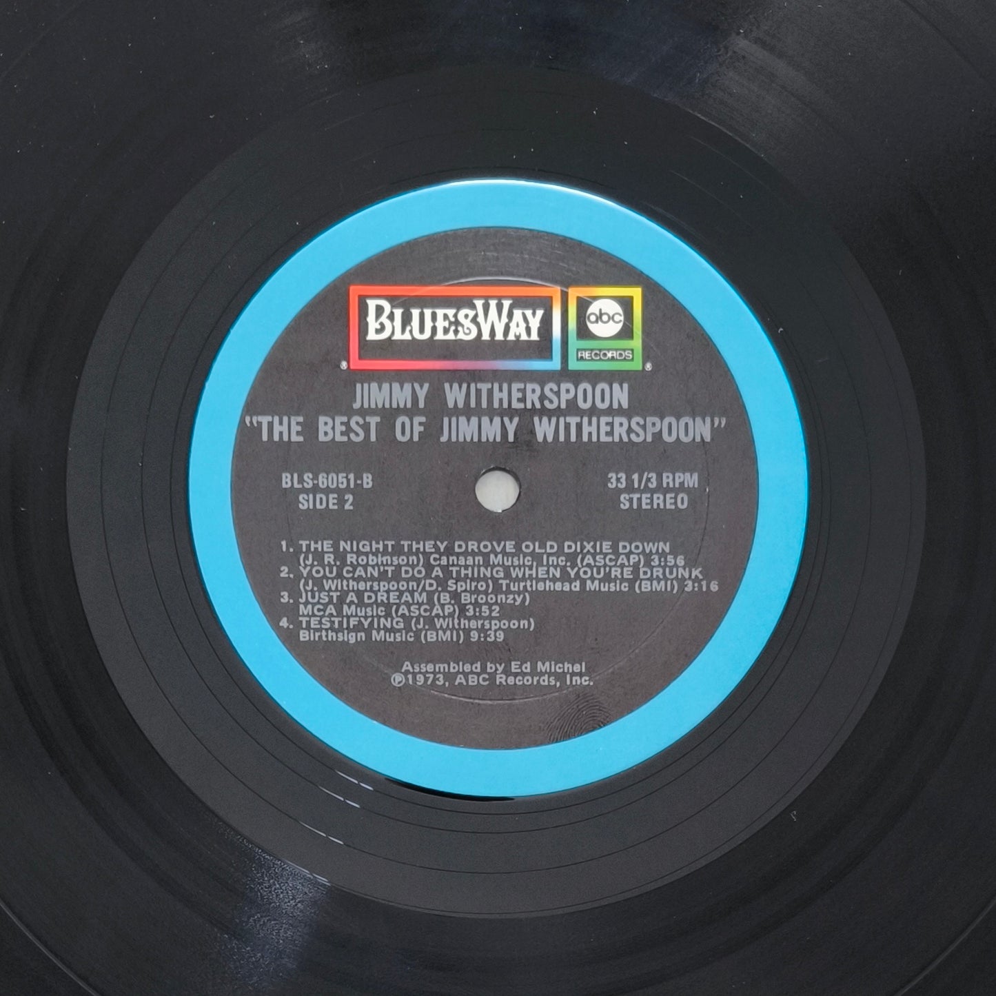 JIMMY WITHERSPOON - The Best Of Jimmy Witherspoon