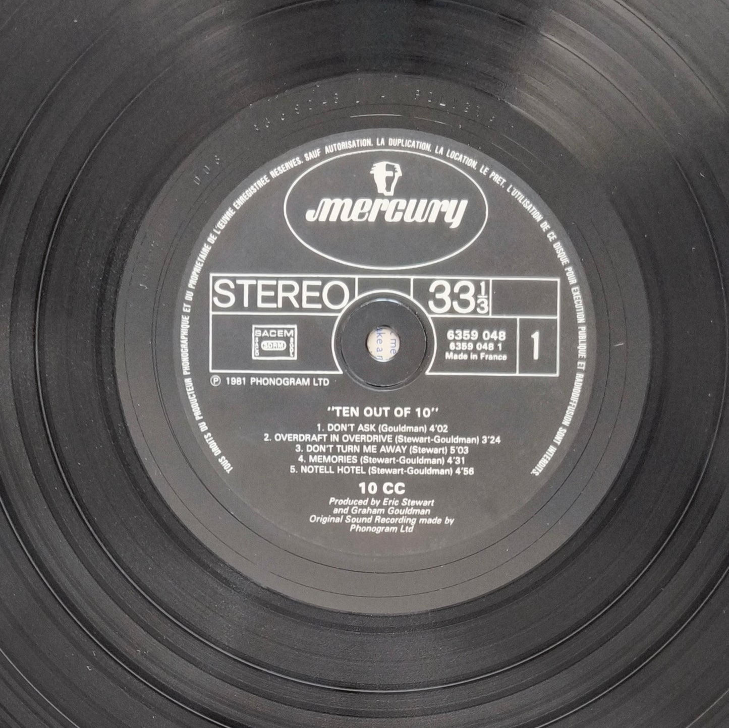10CC - Ten Out Of 10