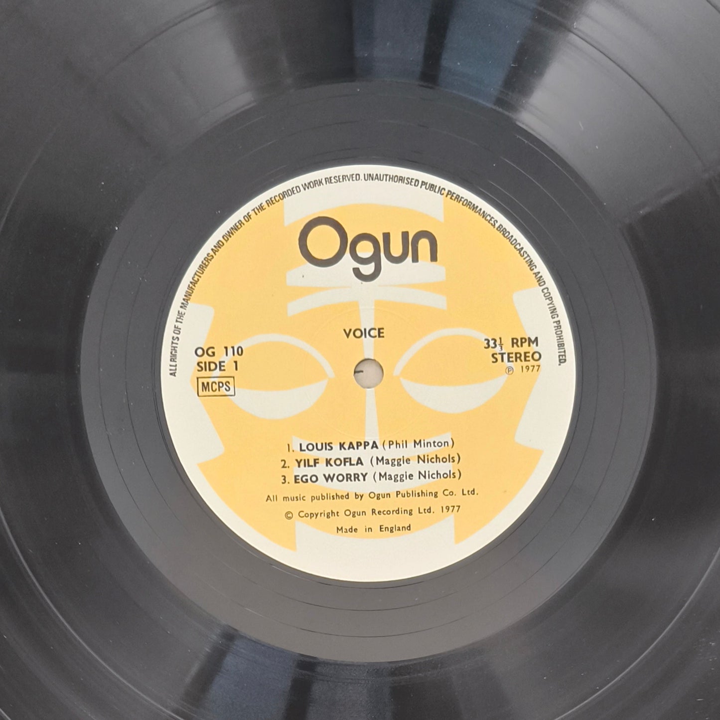 VOICE, JULIE TIPPETTS, MAGGIE NICHOLS, PHIL MINTON, BRIAN ELEY - Voice