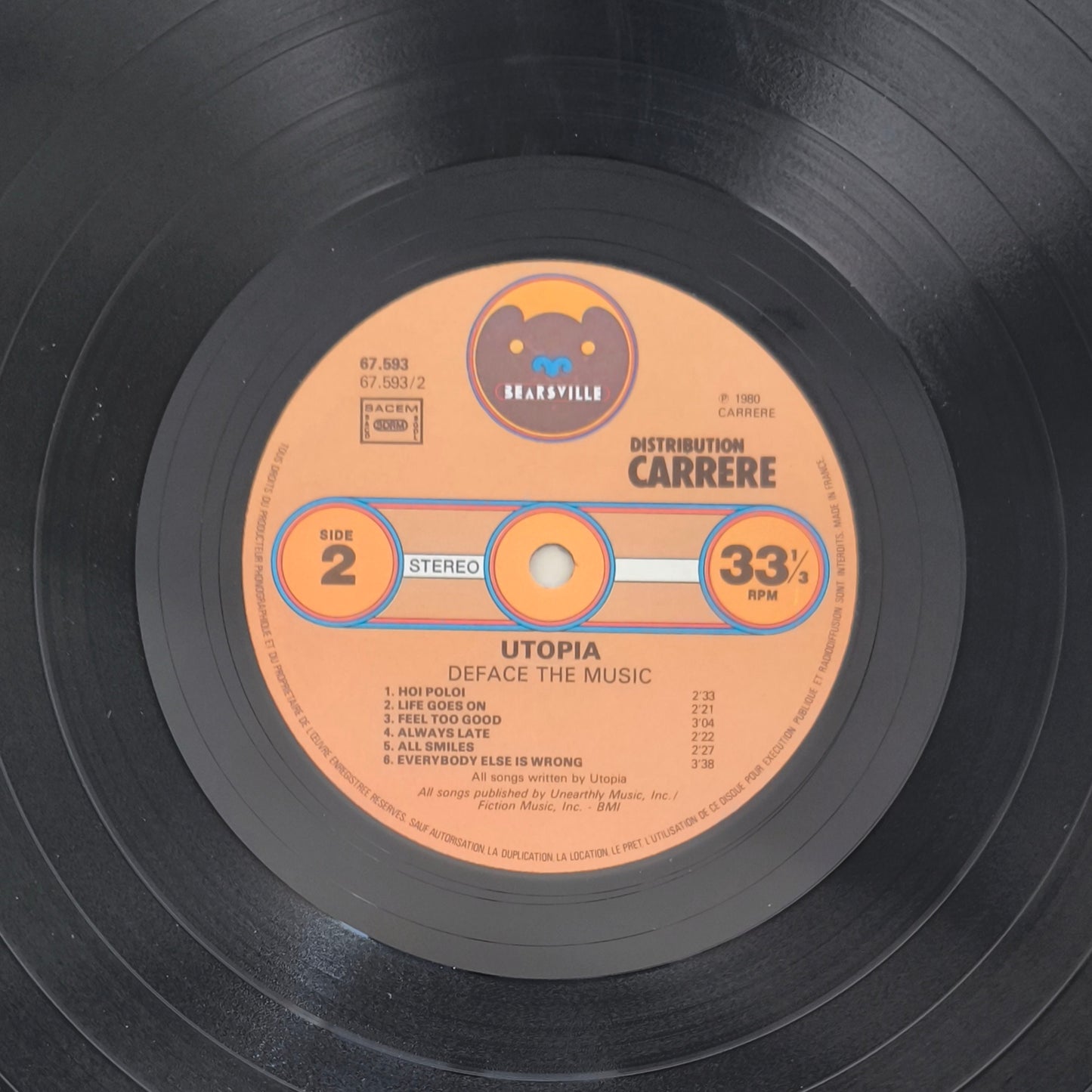 UTOPIA - Deface The Music