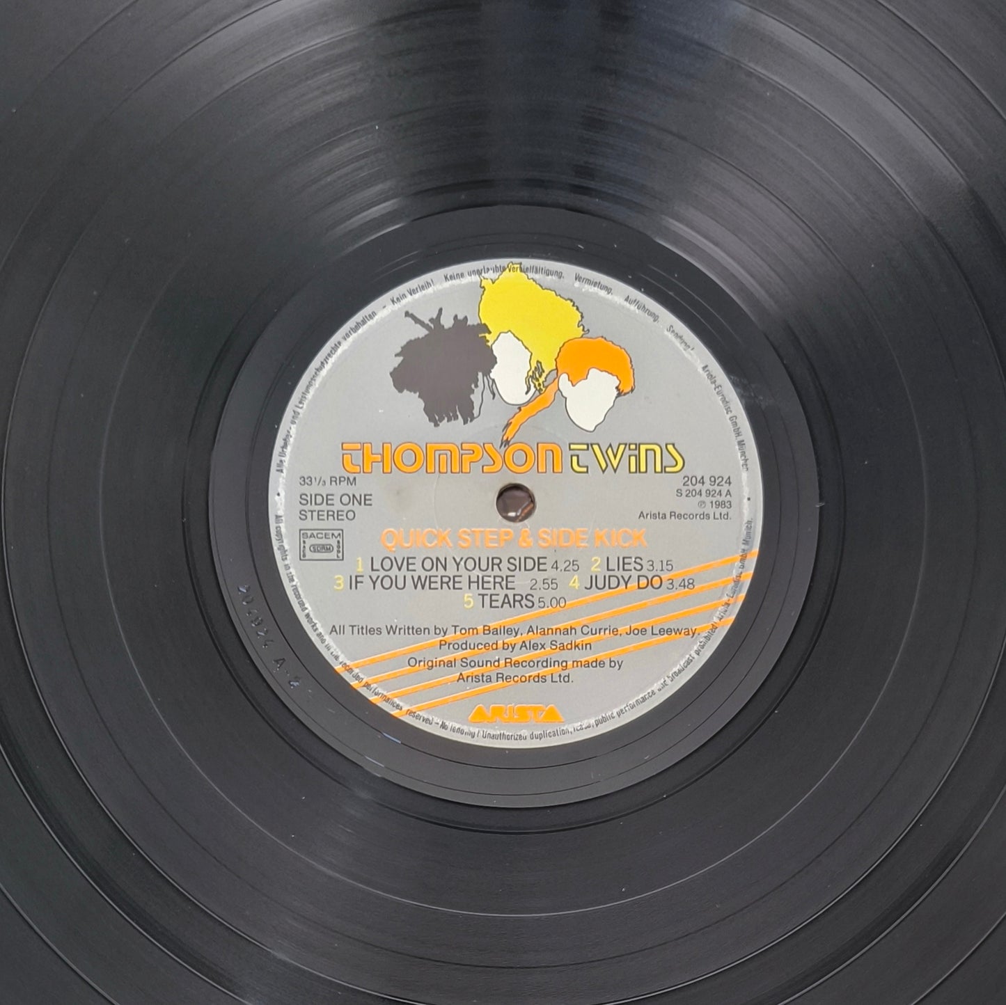 THOMPSON TWINS - Quick Step & Side Kick