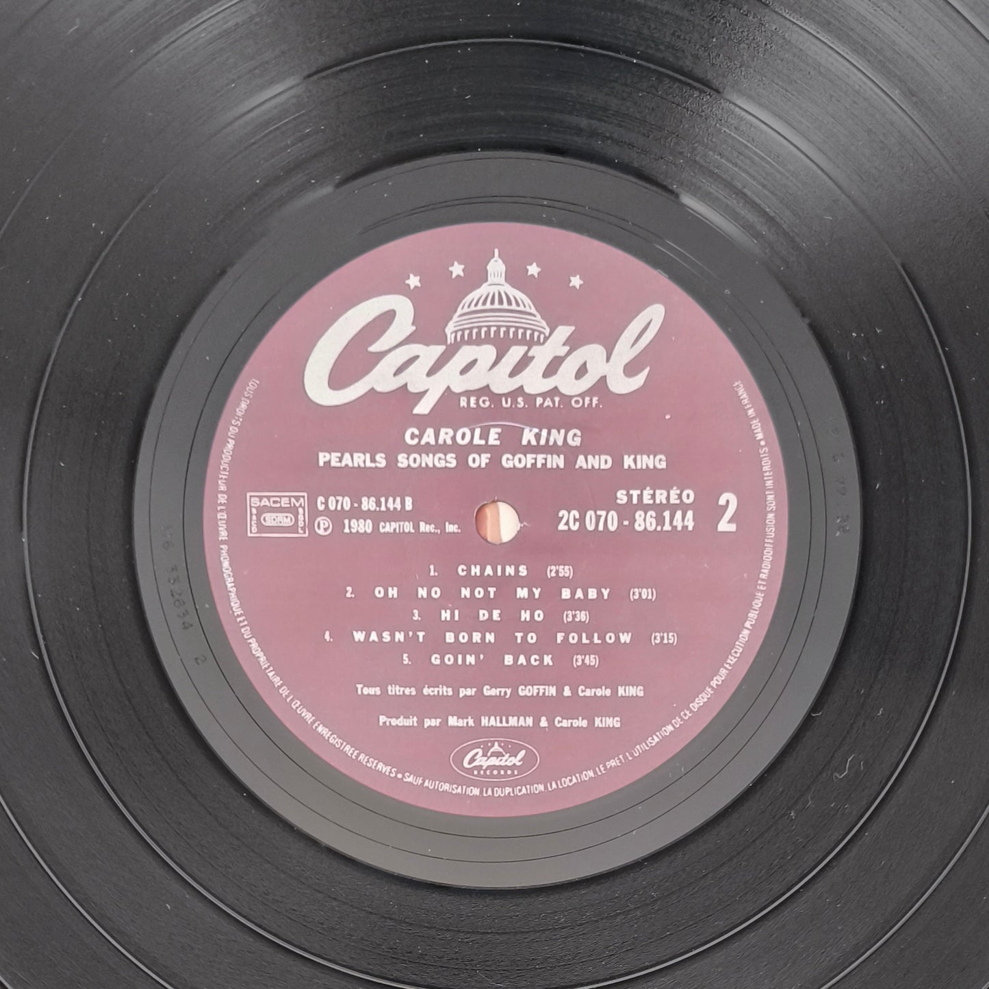 CAROLE KING - Pearls Songs Of Goffin And King