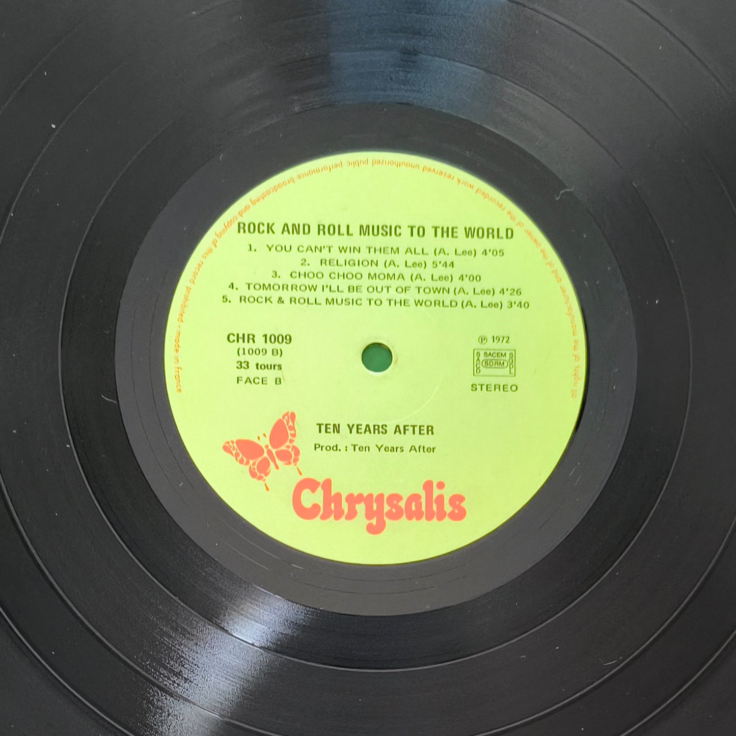 TEN YEARS AFTER - Rock & Roll Music To The World