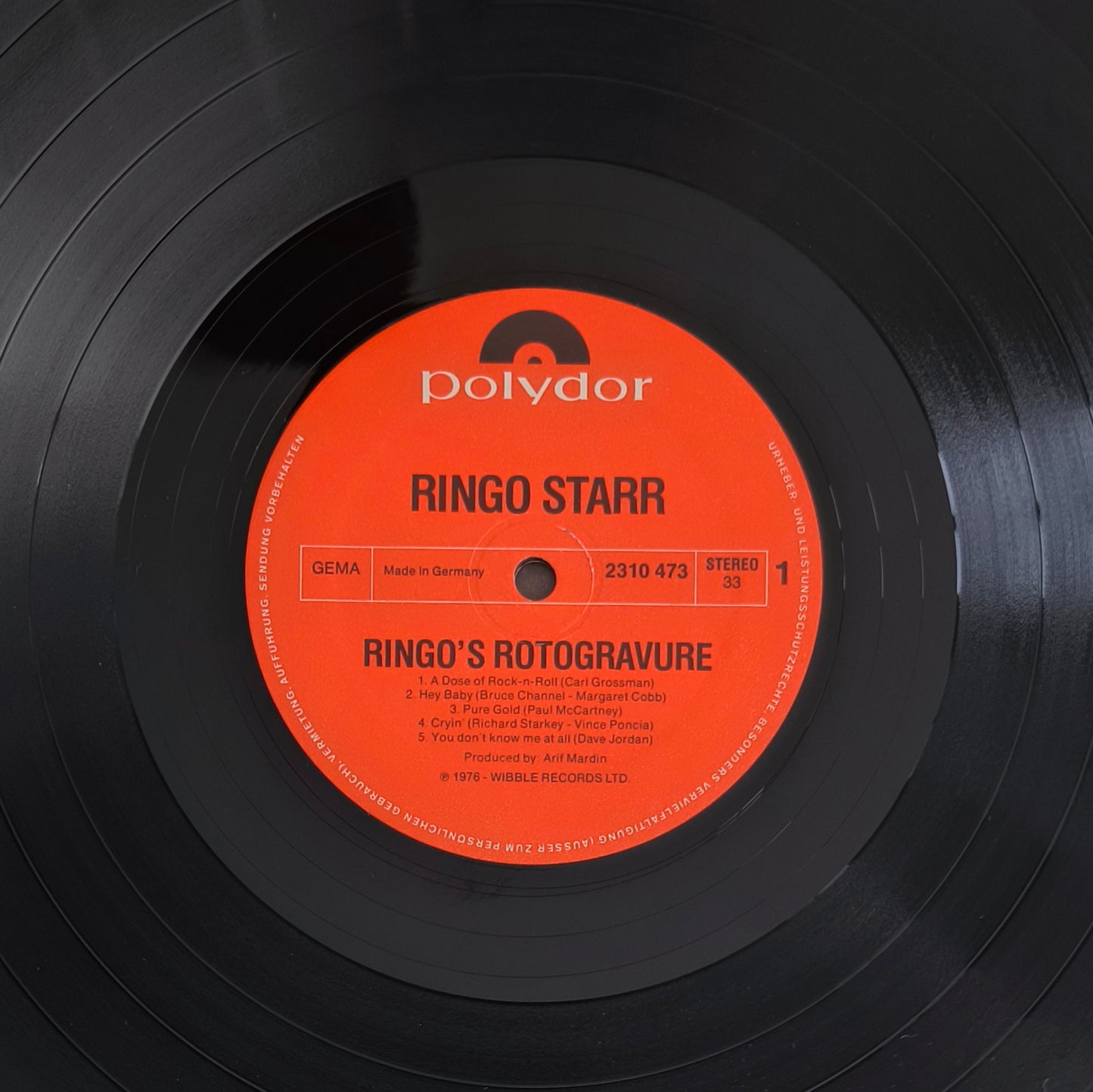 RINGO STARR - Ringo's Rotogravure