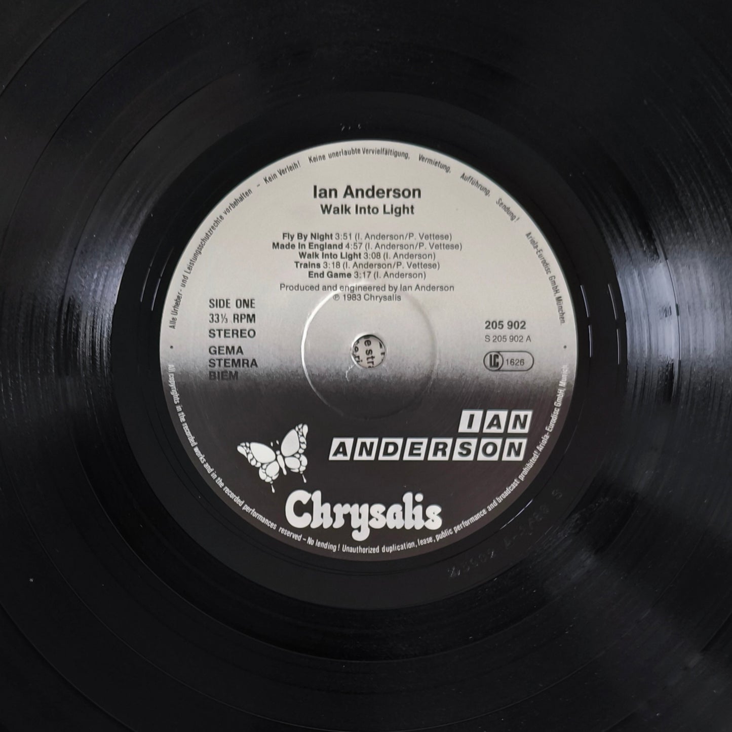 IAN ANDERSON - Walk Into Light