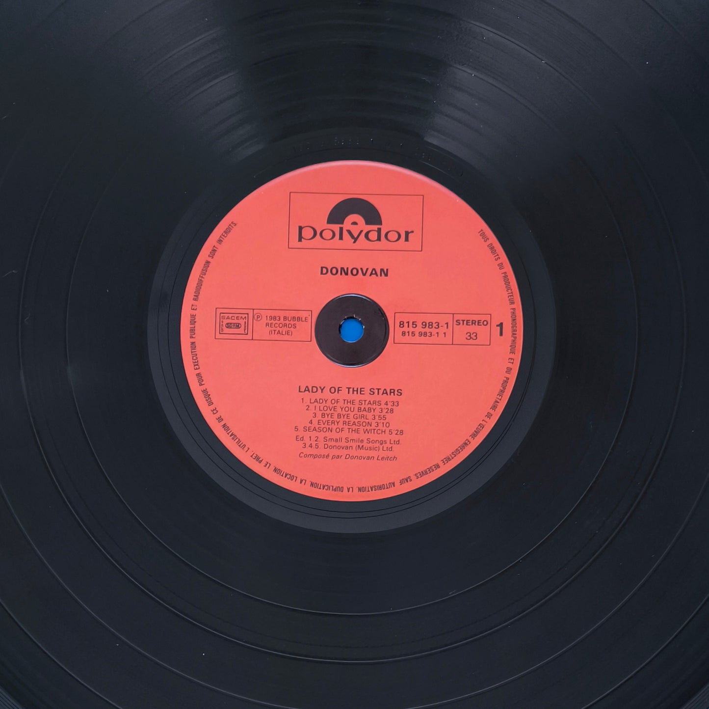 DONOVAN - Lady Of The Stars