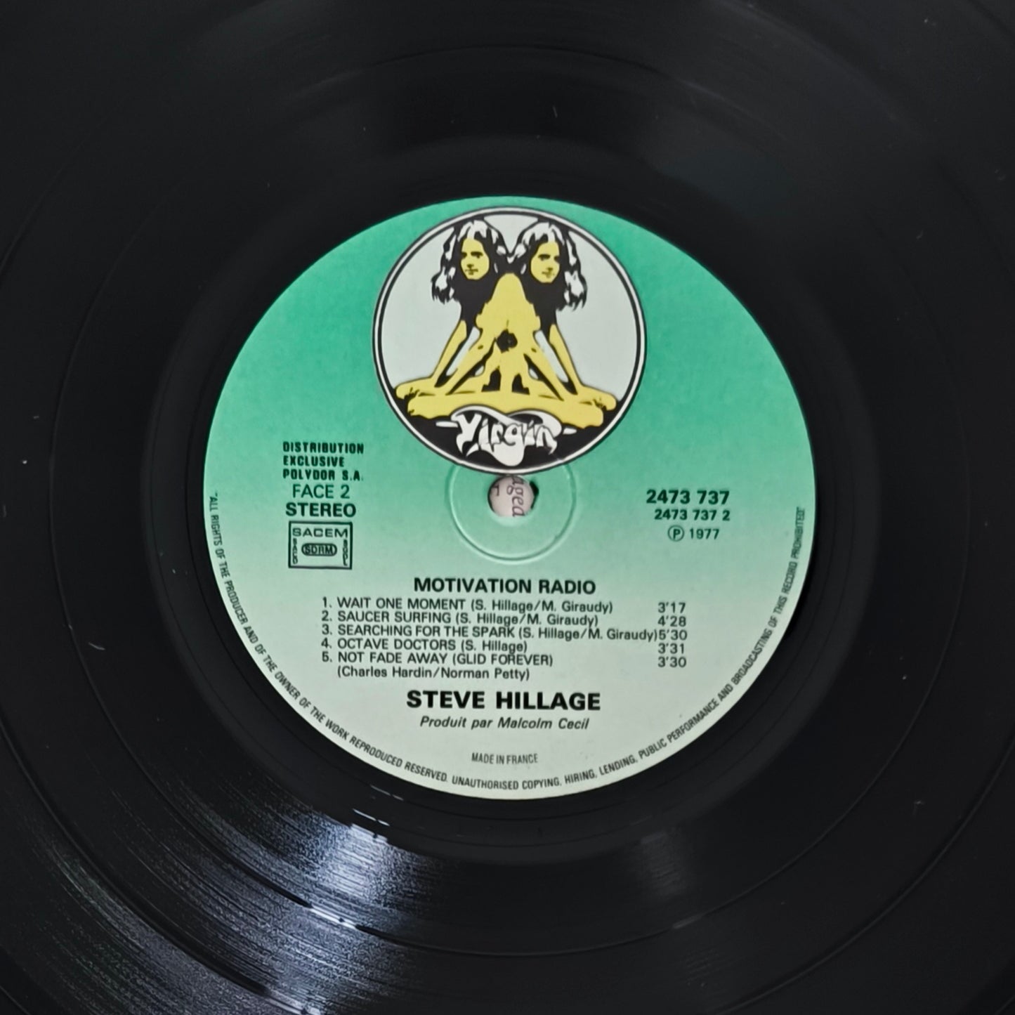 STEVE HILLAGE - Motivation Radio