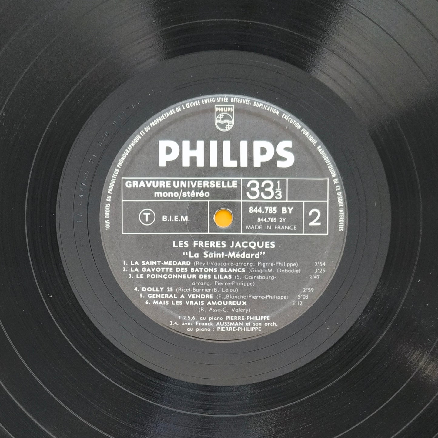 LES FRERES JACQUES - La Saint-Médard