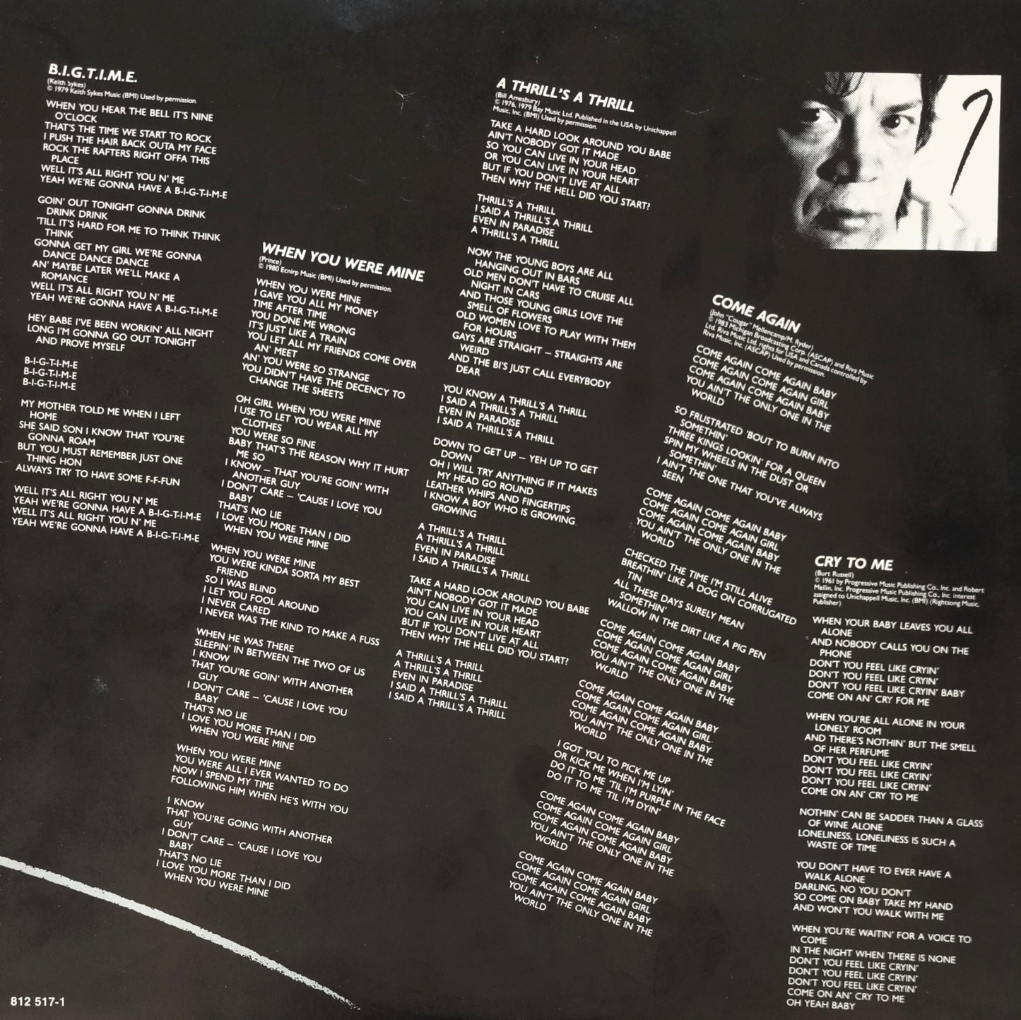 MITCH RYDER - Never Kick A Sleeping Dog