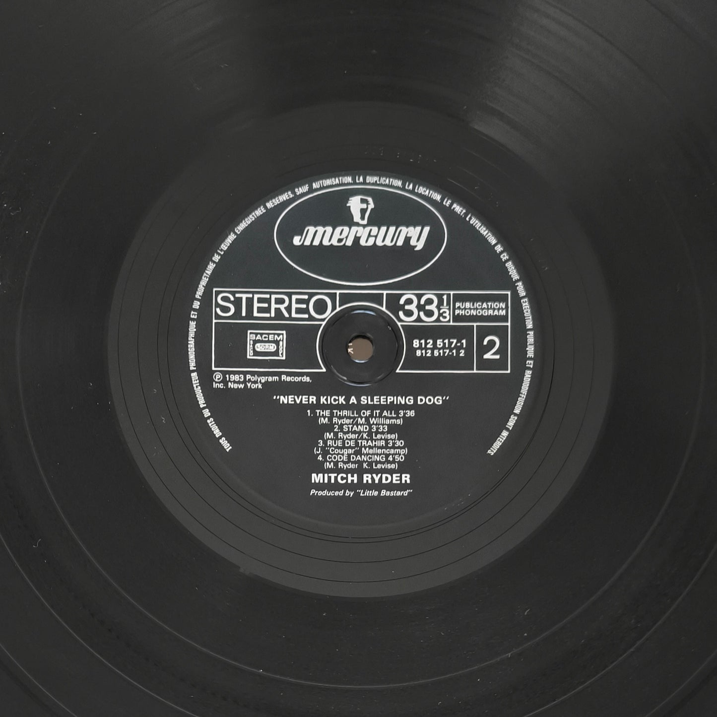MITCH RYDER - Never Kick A Sleeping Dog