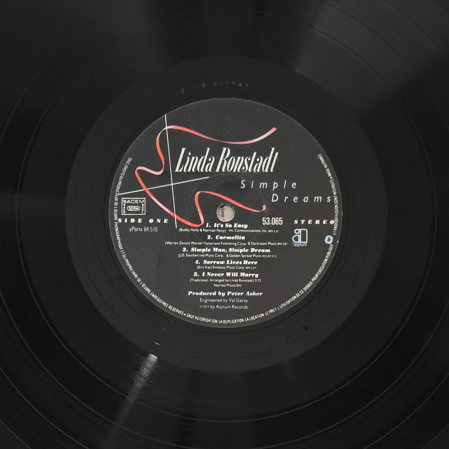LINDA RONSTADT - Simple Dreams