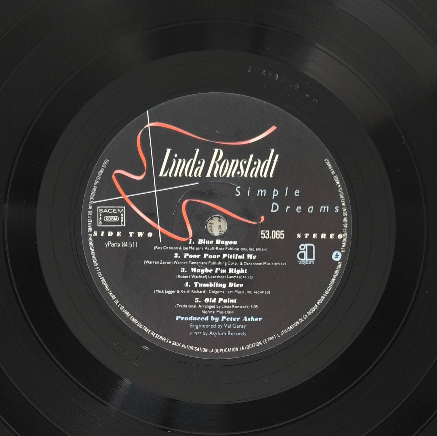 LINDA RONSTADT - Simple Dreams